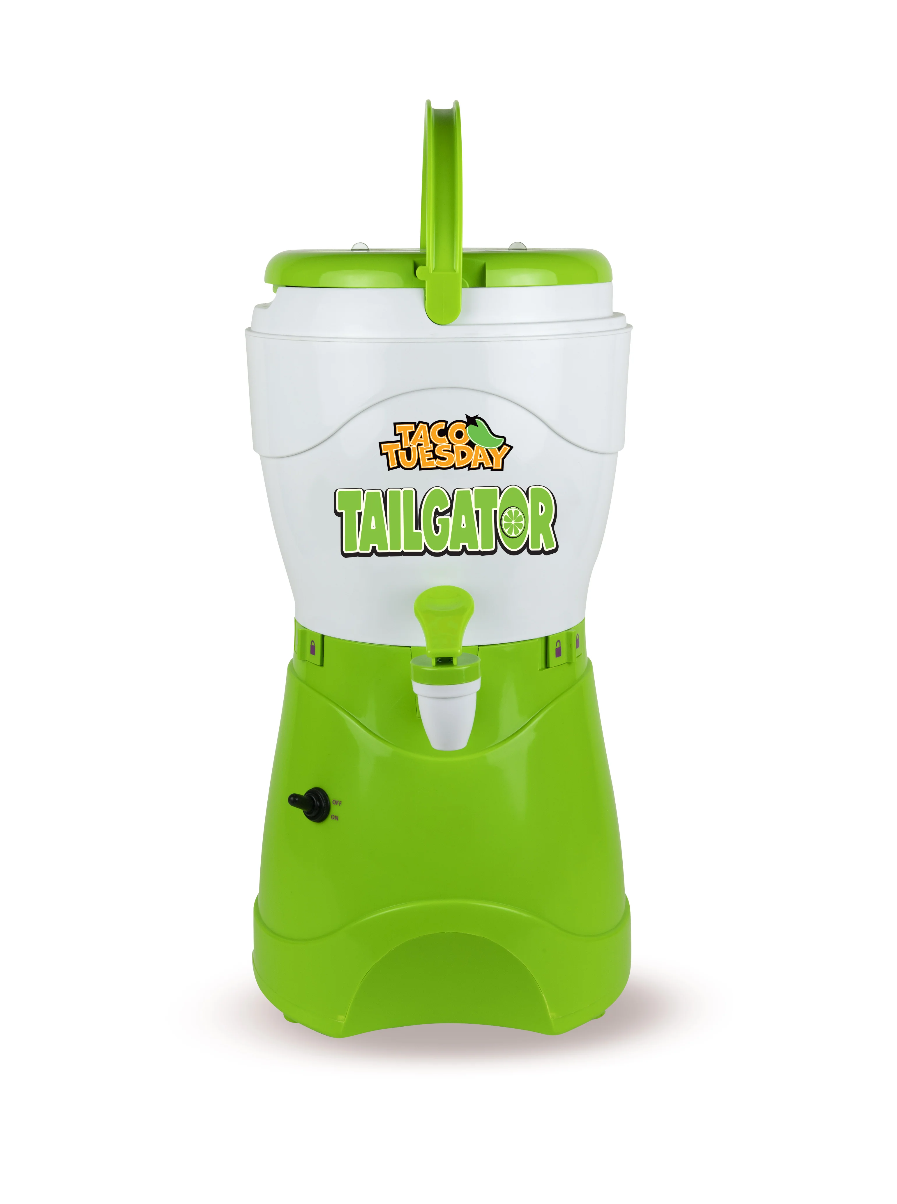 Taco Tuesday 1-Gallon AC/DC Tailgater Party Frozen Margarita & Slush Machine, Green - Inhomebuy