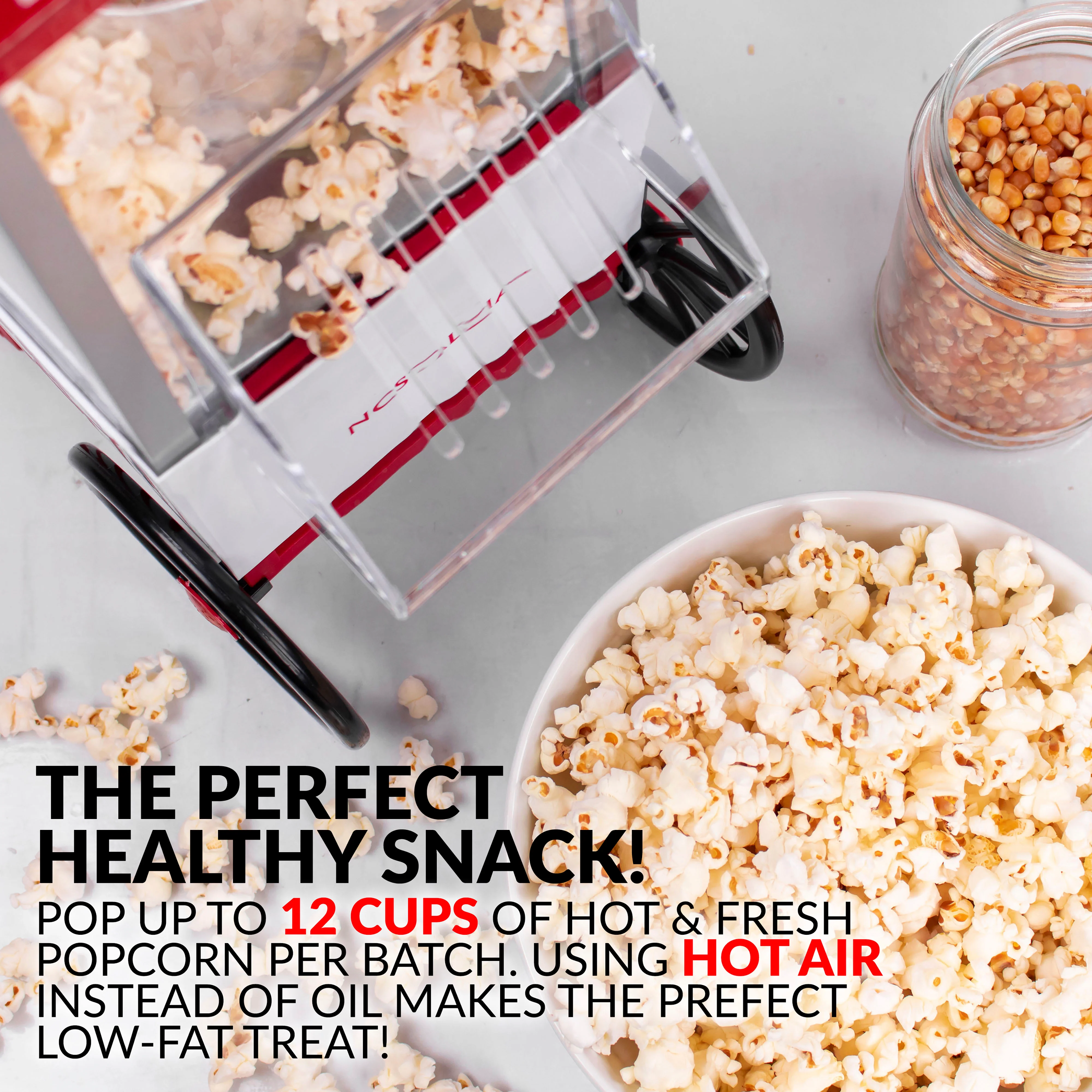 Old Fashioned Hot Air Popcorn Maker - Inhomebuy