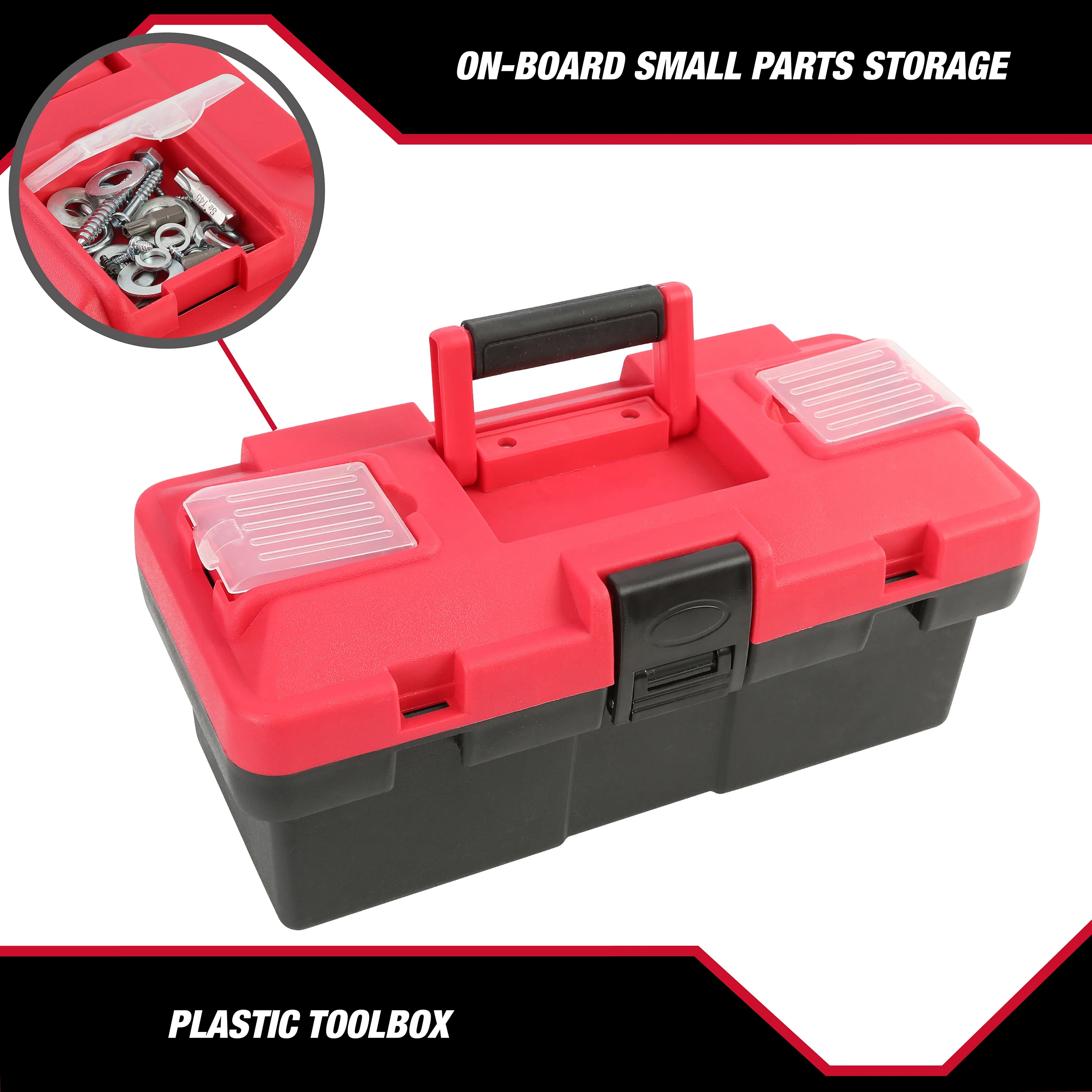 Hyper Tough 160-Piece Toolbox Set for Home and Auto Repairs - Inhomebuy