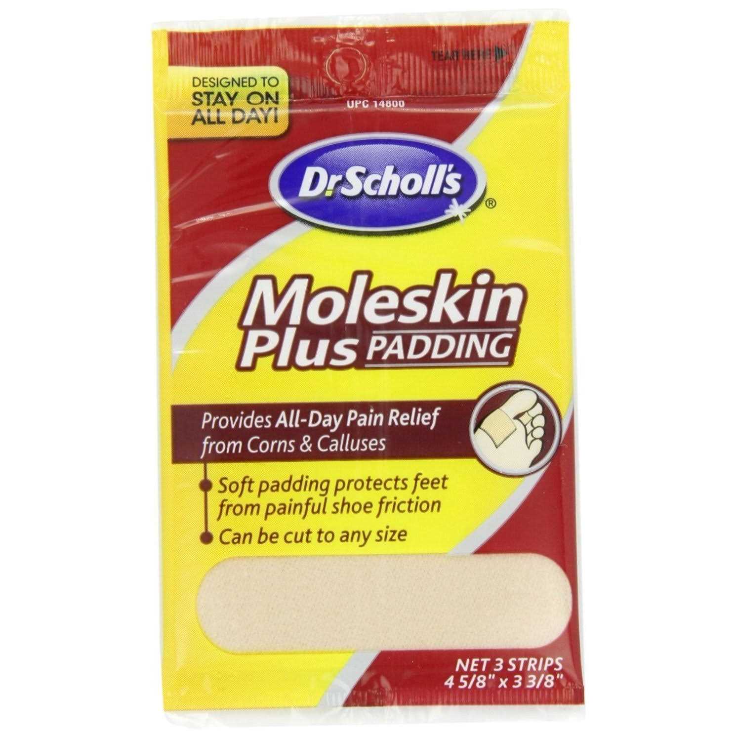 Dr Scholl’s Moleskin Plus Padding - Inhomebuy