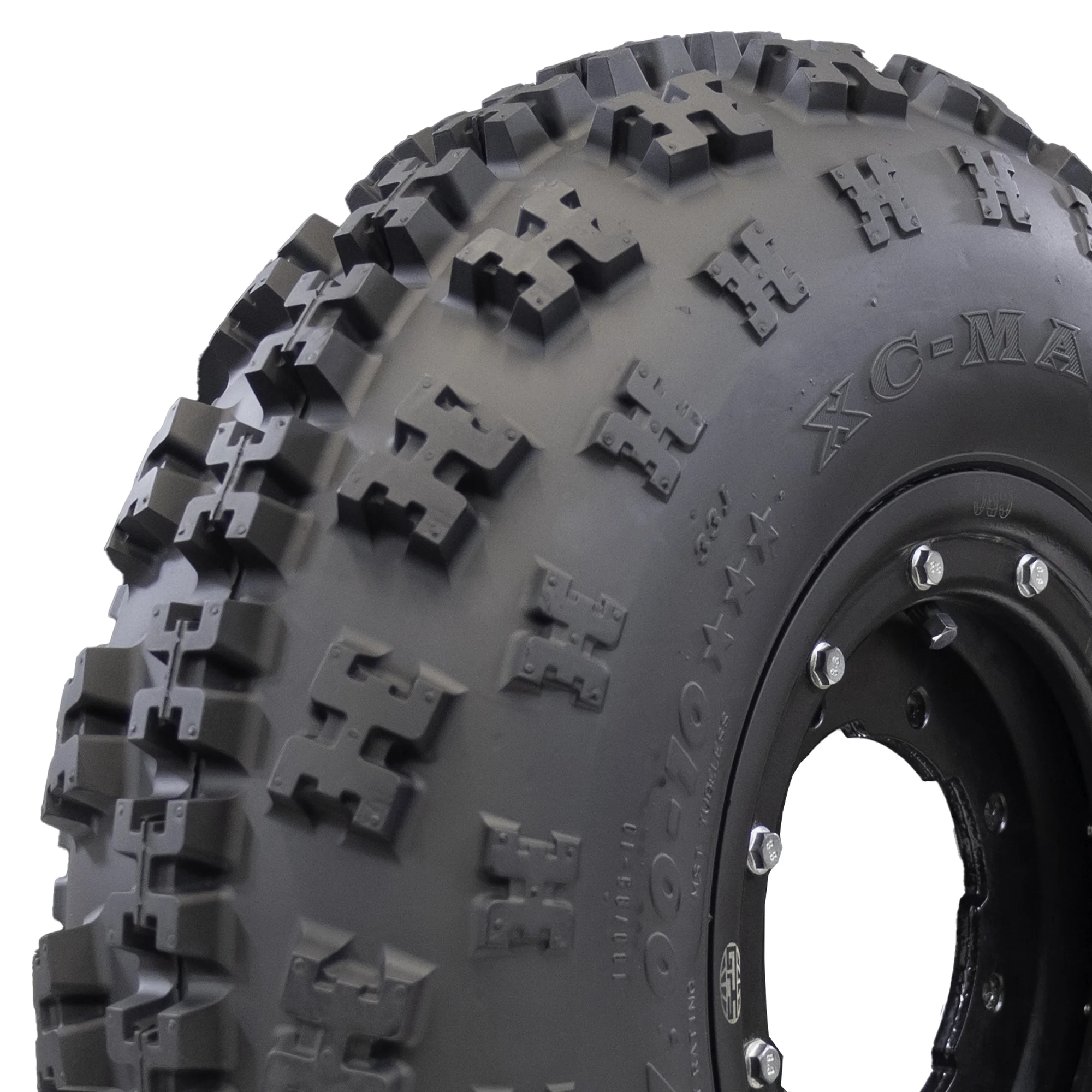 GBC XC-Master 22x7-10 6-PLY Rated front ATV Tire, Cross-Country All-Terrain Tire - Inhomebuy