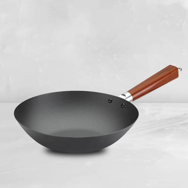 Cuisinart 11'' Wok Preseasoned Carbon Steel | CSW26-28C - Inhomebuy