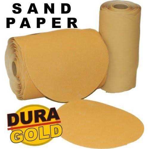 Dura-gold Grit 5 inch Green Film PSA Self Adhesive Stickyback Sanding Discs for DA Sanders - Inhomebuy