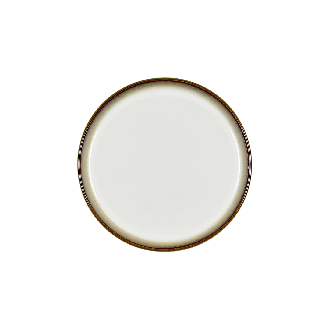 Stoneware Gastro Plate 27 cm Cream, Cream - Inhomebuy