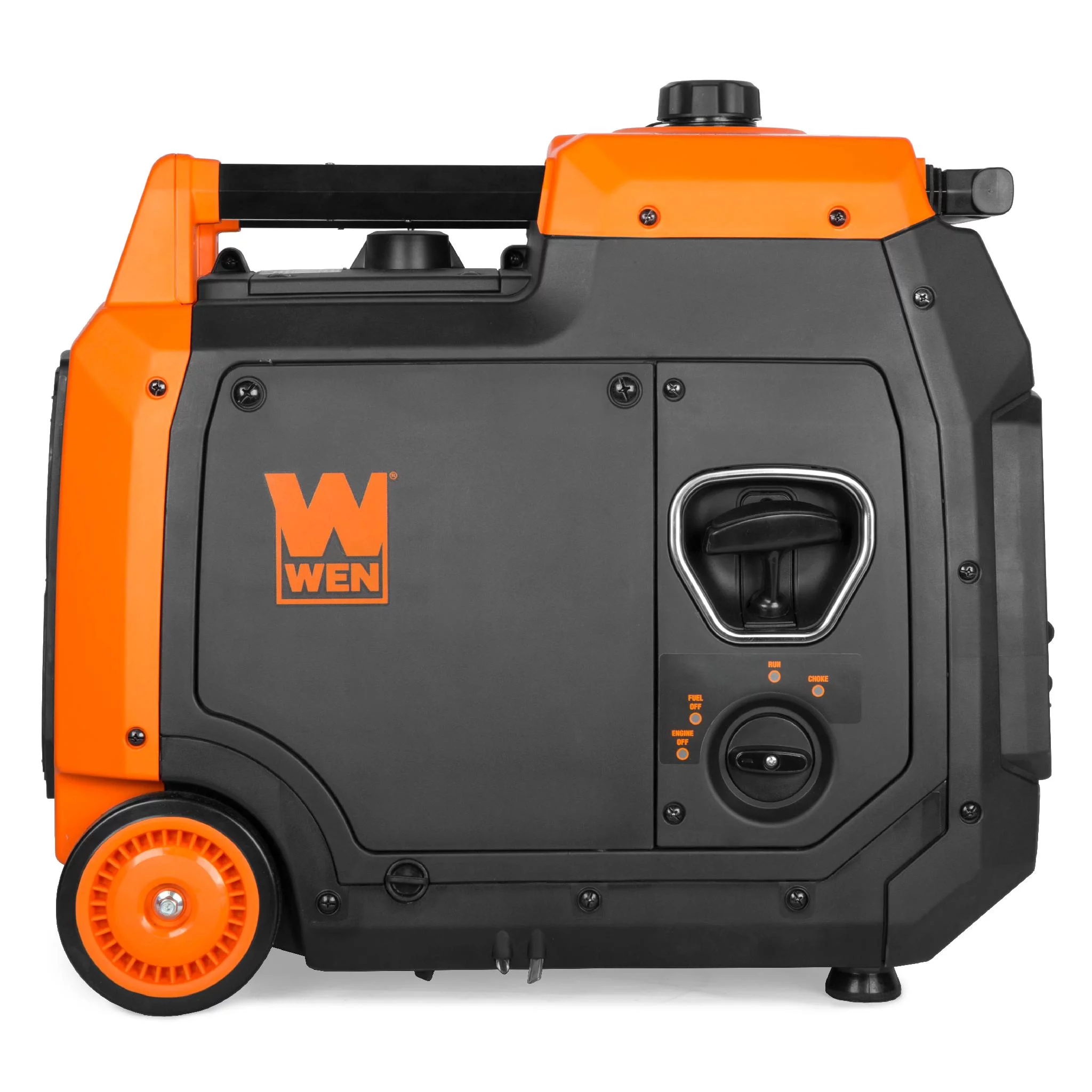 WEN 4800-Watt Portable Inverter Generator, Electric Start, RV-Ready, Quiet and Lightweight with Fuel Shut Off and CO Watchdog - Inhomebuy