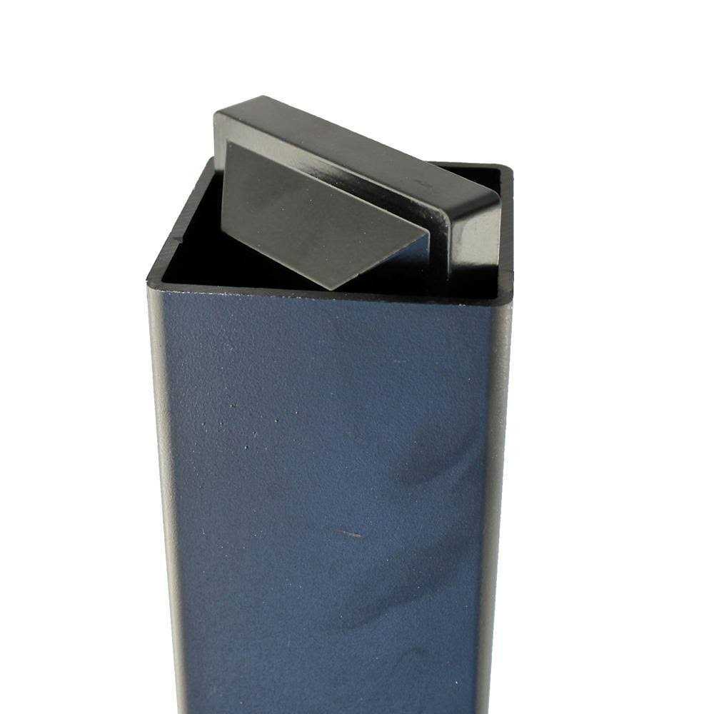 Sliding Exterior Door Hardware Kit 2×76-inch Galvanized Steel Track For 1 Door Up Thick And - Inhomebuy