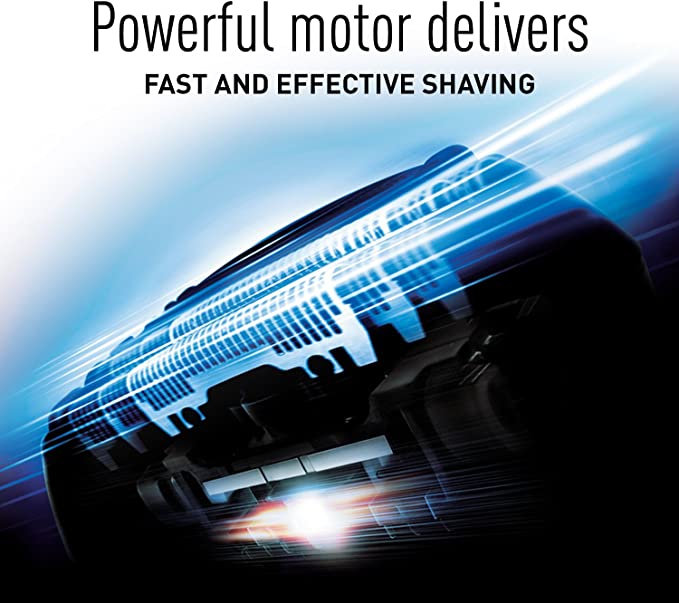 Panasonic Electric Shaver: rechargeable, 3-blade wet/dry, LCD screen, silver & black | ESRT51S - Inhomebuy