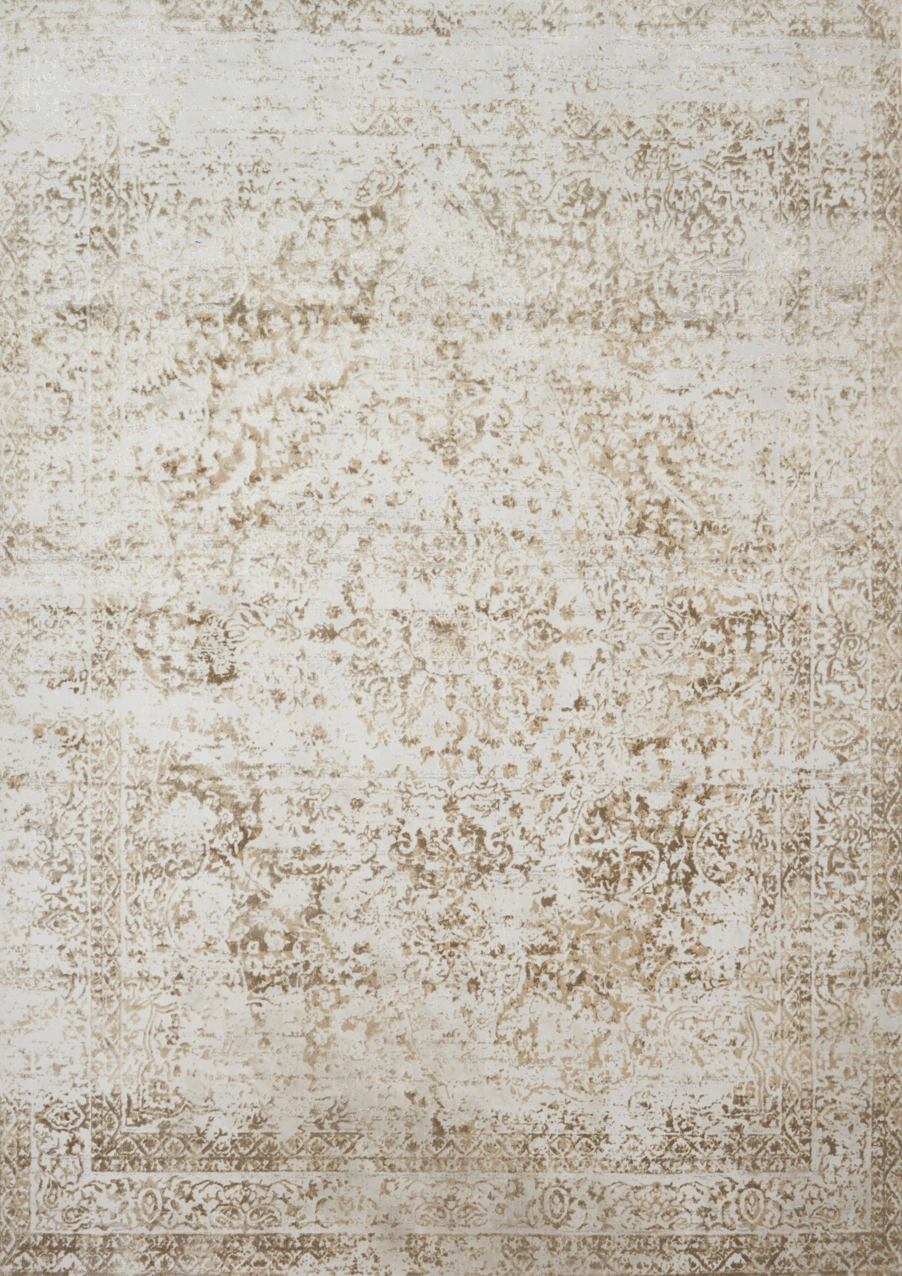 Loloi Rugs Patina Collection Rug in Champagne, Lt. Grey - 7'10