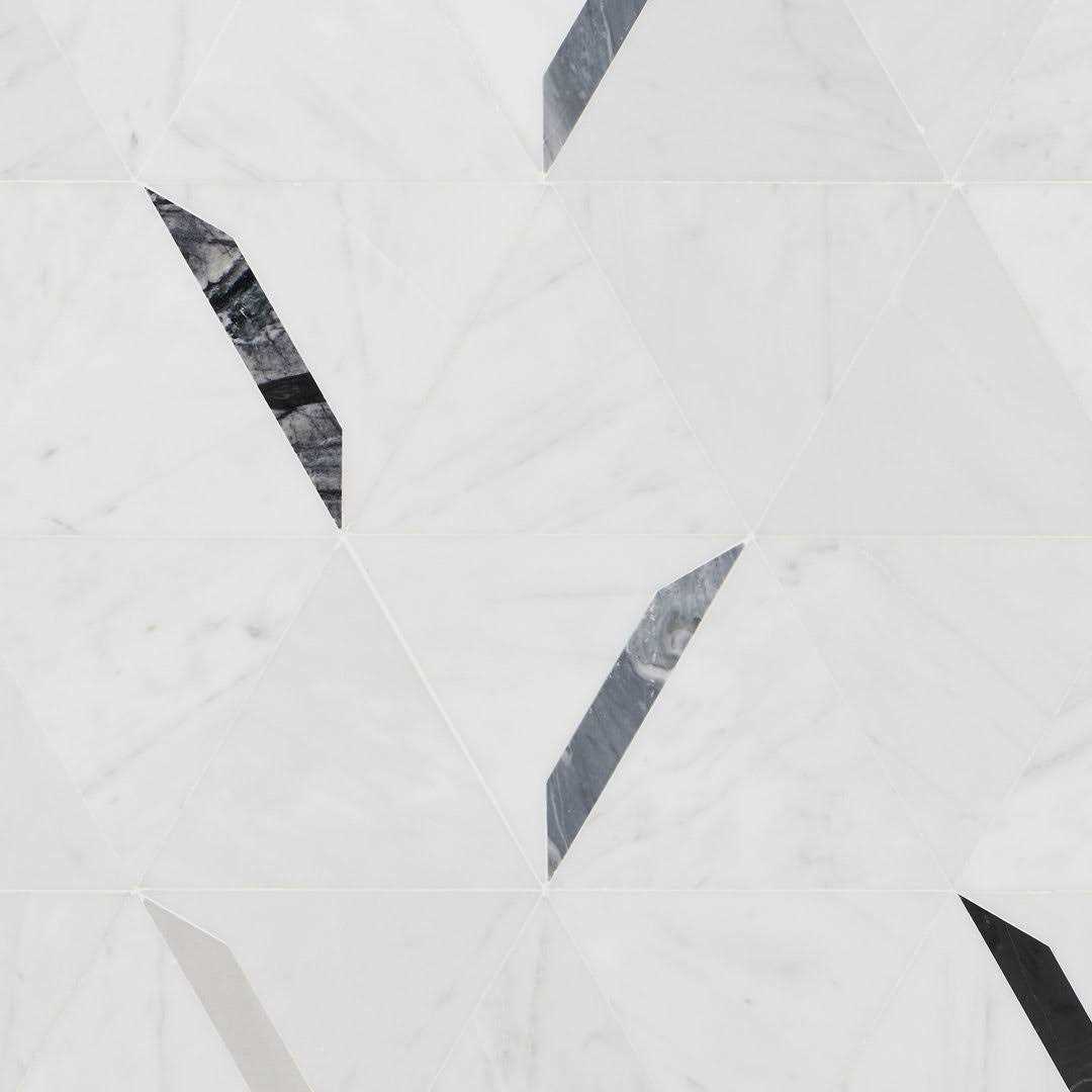 Zandara 5 x 6 Marble Novelty Mosaic Wall & Floor Tile Ivy Hill Tile - Inhomebuy