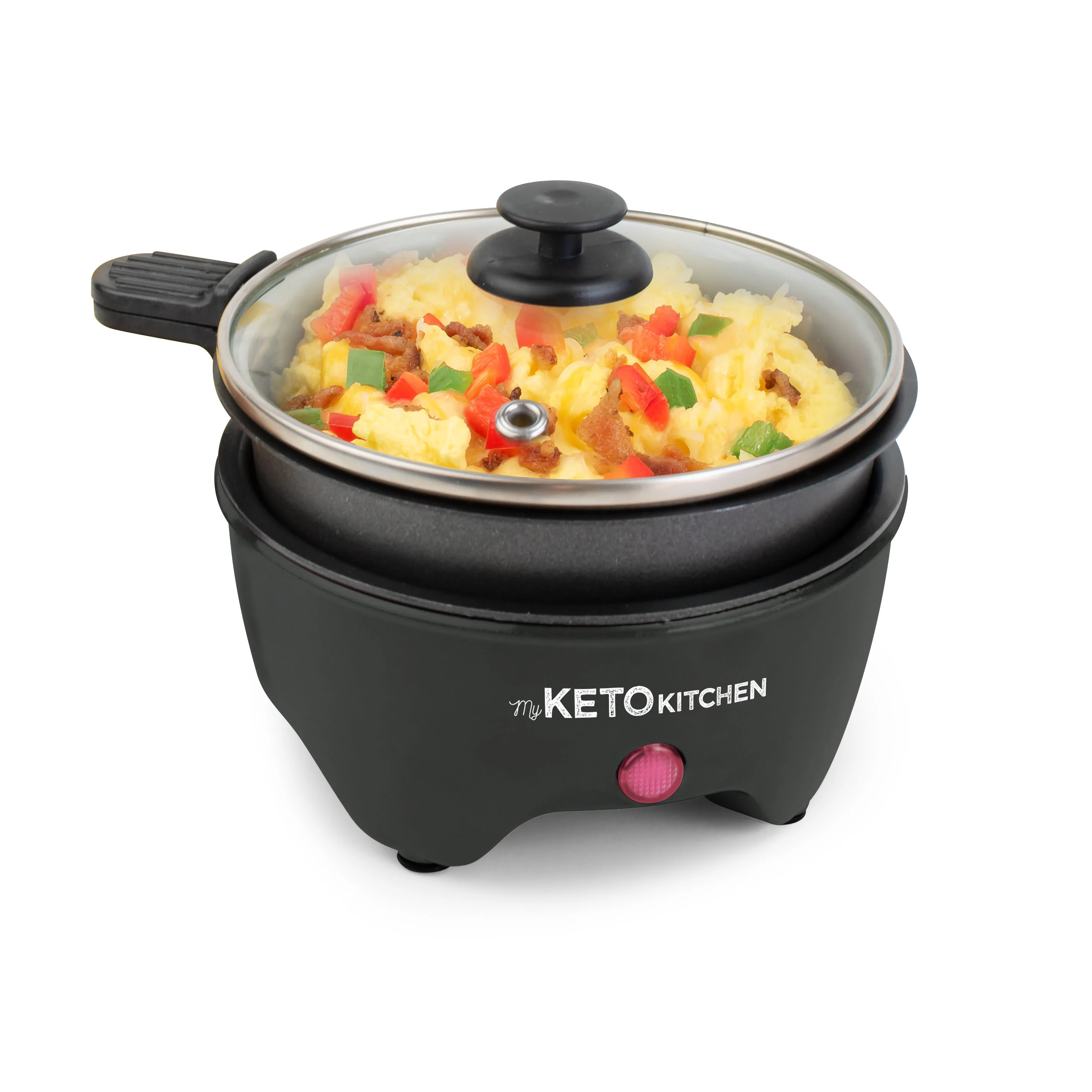 My Keto Kitchen Electric Personal Multi-Cooker, Blackberry - Inhomebuy