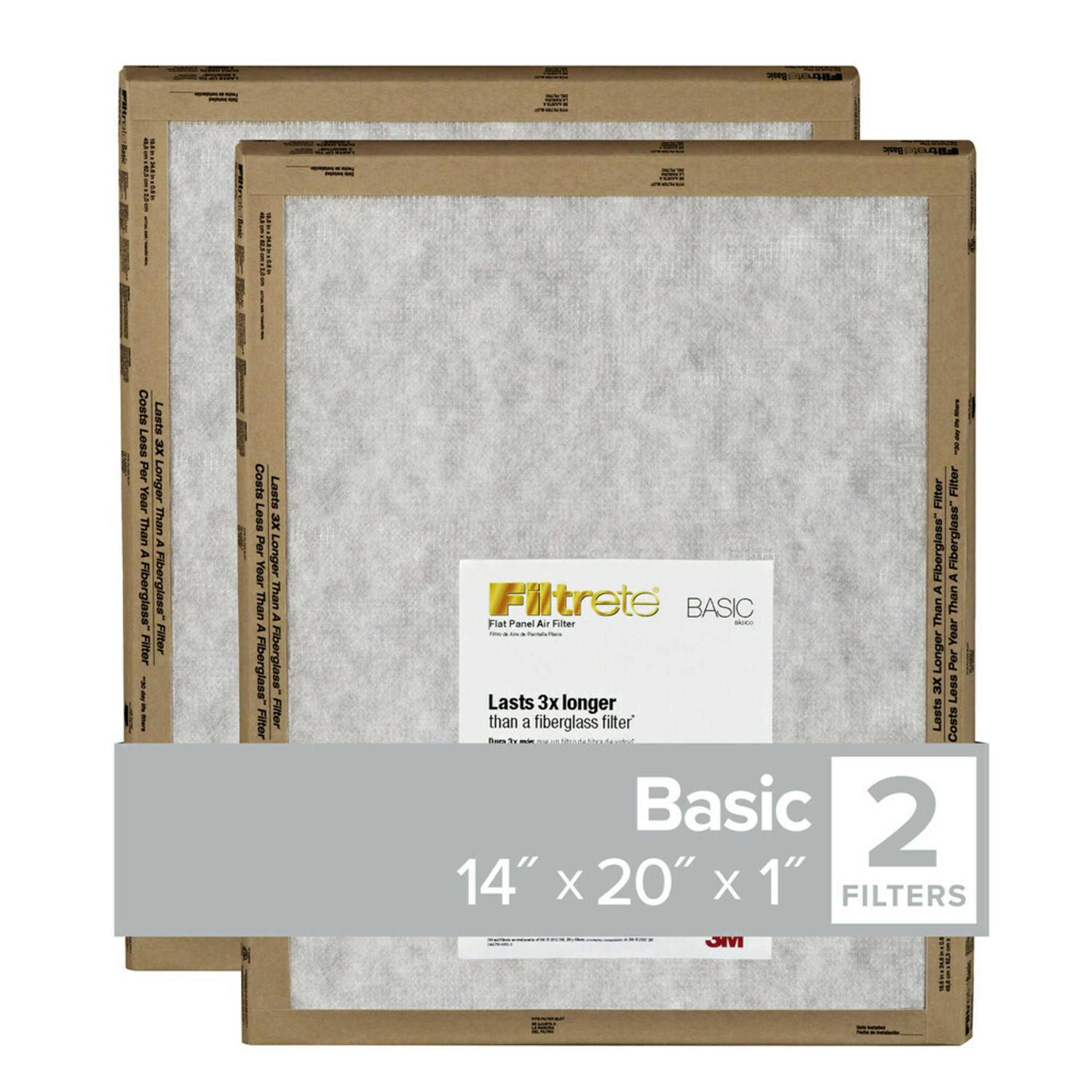 Filtrete 14-in x 30-in x 1-in 1900 MPR Premium Allergen Bacteria and Virus Electrostatic Pleated Air Filter - Inhomebuy