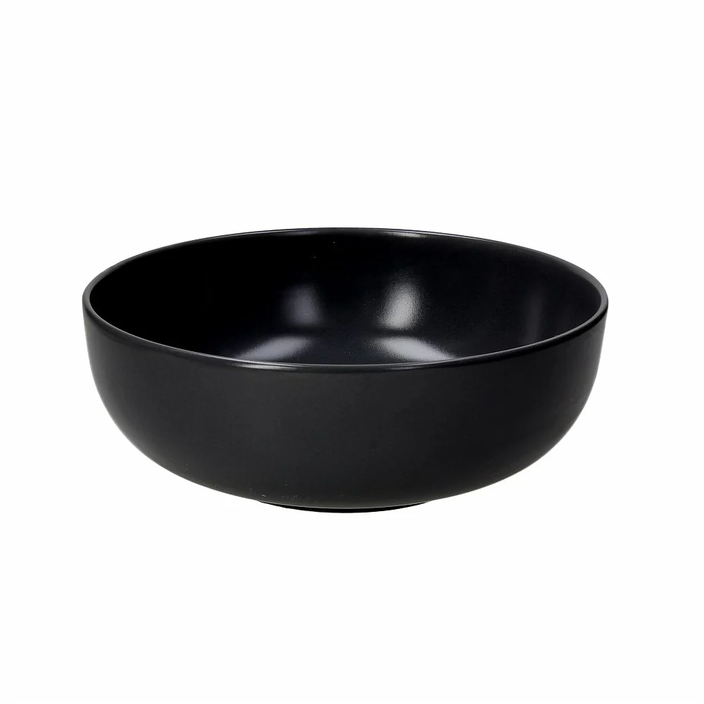 Ritual Salad Bowl Black 23cm - Inhomebuy