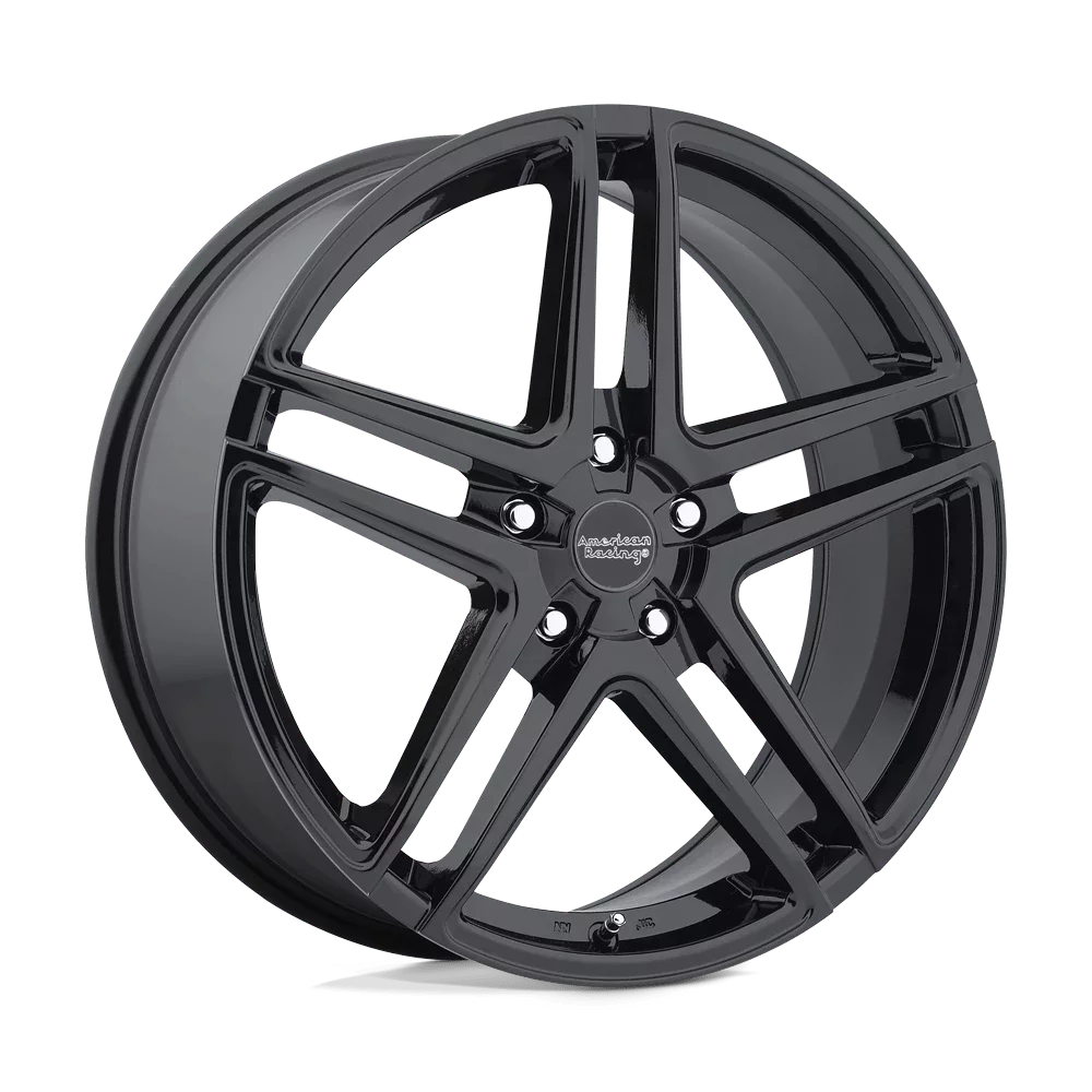 American Racing Aluminum Rim AR907 16X7in Gloss Black Finish, AR90767012340 - Inhomebuy