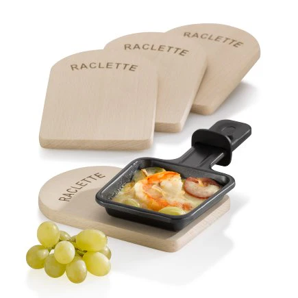 Raclette Boards Baar 4 pieces - Inhomebuy
