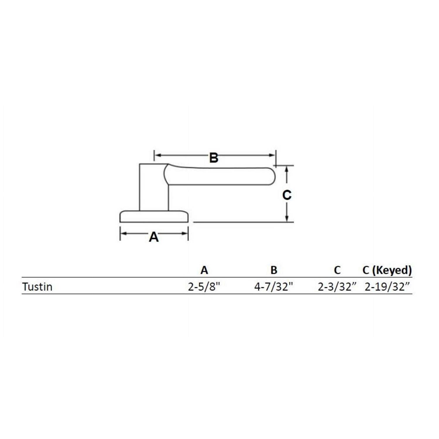 Kwikset Square Pocket Door Privacy Lock 335SQT-514 - Inhomebuy