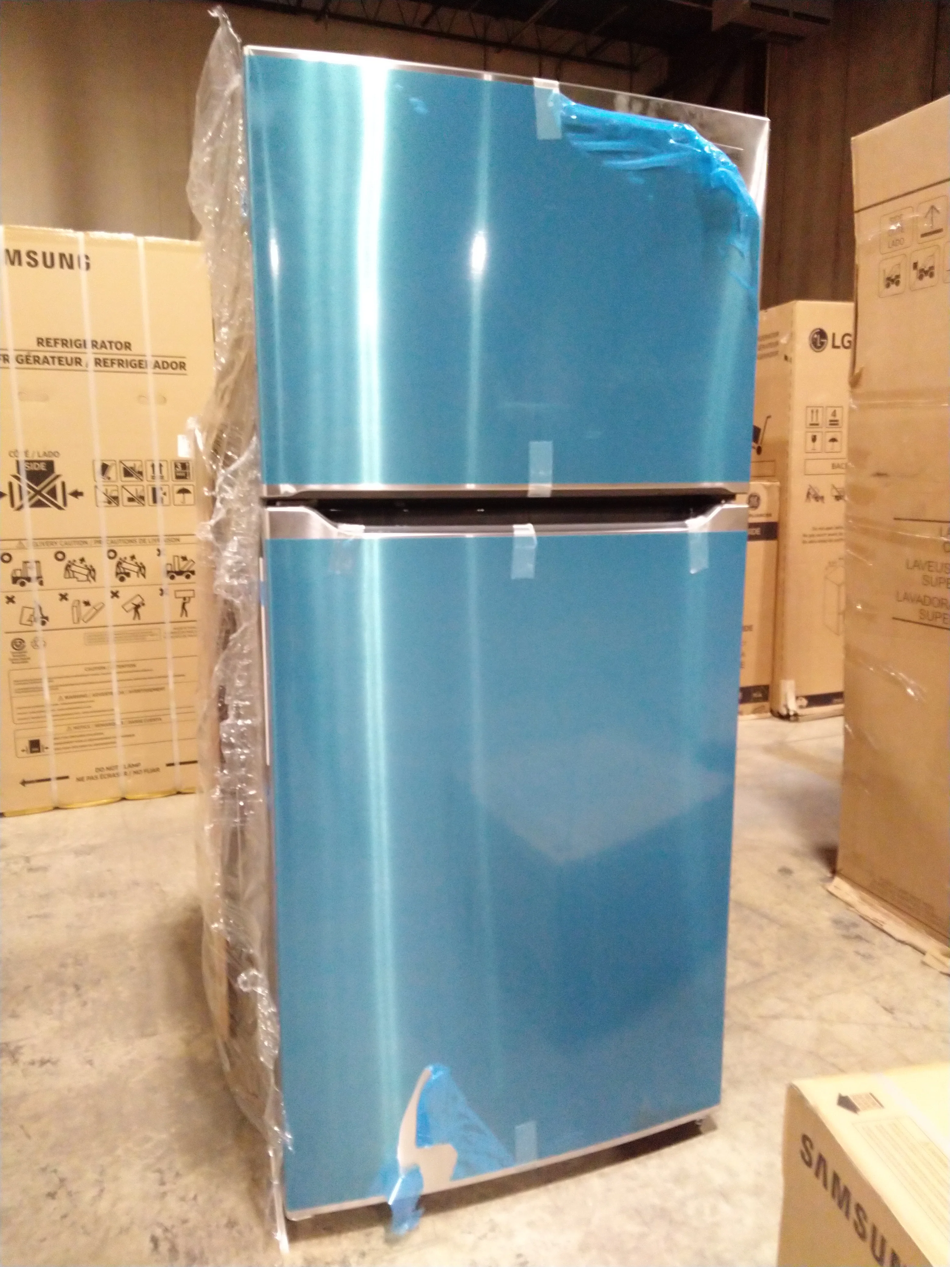 Frigidaire 30in. 18.3 cu. ft. Stainless Steel Top Freezer Refrigerator - FFTR1835VS - Inhomebuy