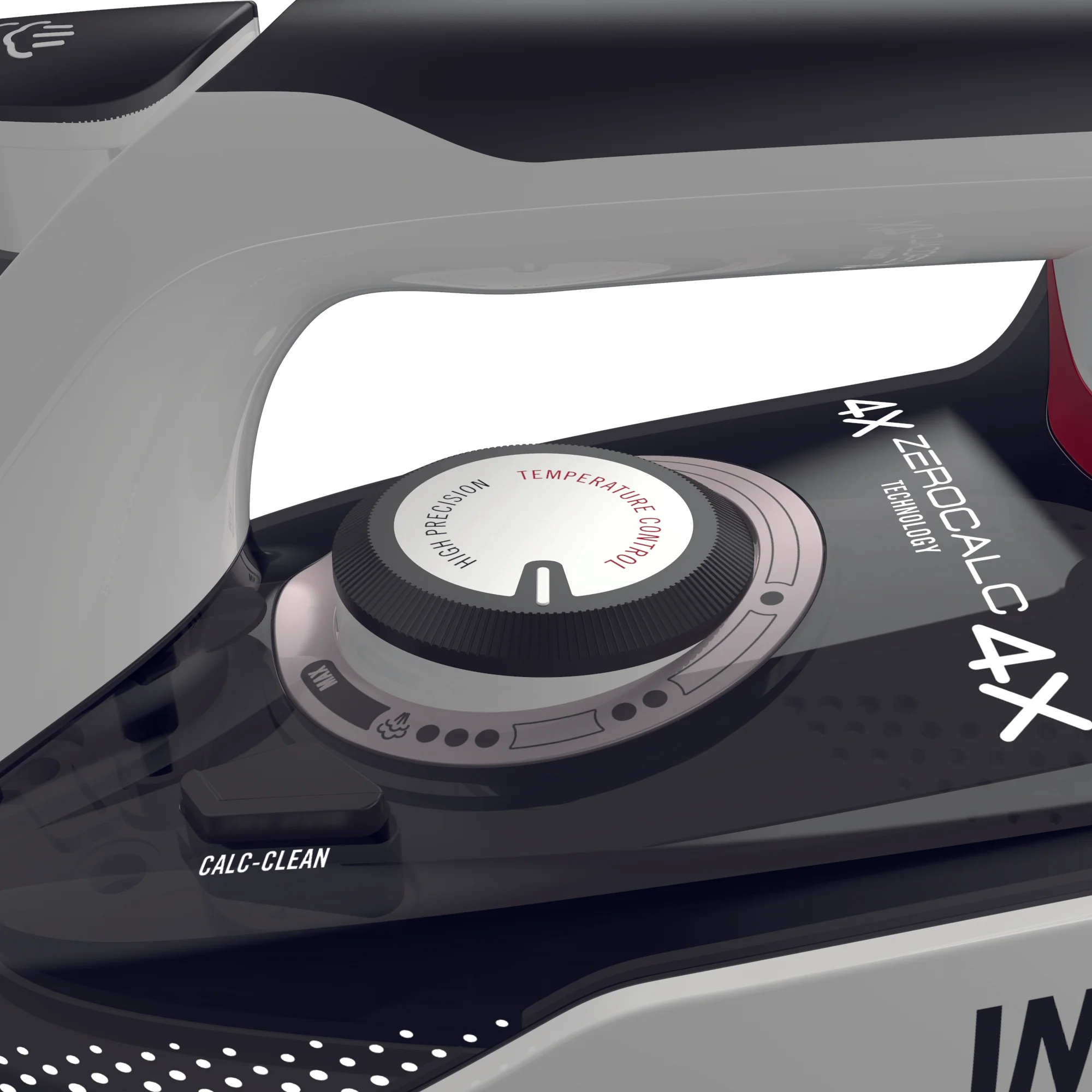 Imetec Steam Iron, 4X Zero Calc Z3 3700 , 2400W, 160G, Glide Ceramic Plate - Inhomebuy