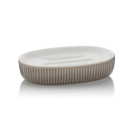 Soap Dish Ava Stone Grey - Inhomebuy