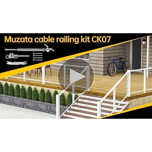 Muzata Bar Foot Rail Kit Undercounter Mount Hardware and Tubing Complete Kit 2” OD - Inhomebuy