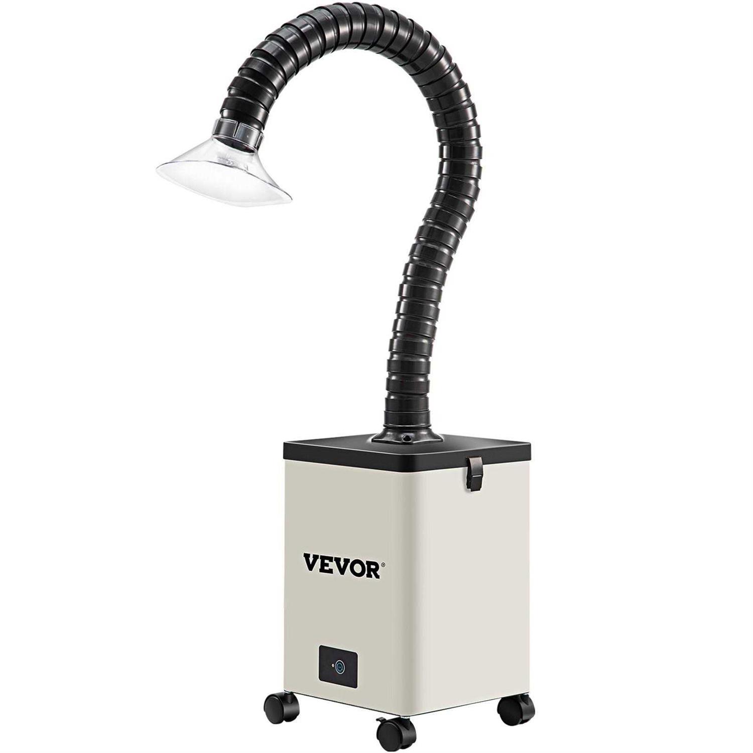 VEVOR Solder Fume Extractor CFM Smoke Absorber 3-Stage Filters 3 Speed Soldering Laser Engraving and DIY Welding - Inhomebuy