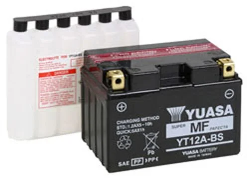 Yuasa Yt12a Bs Maintenance Free 12 Volt Battery - Inhomebuy