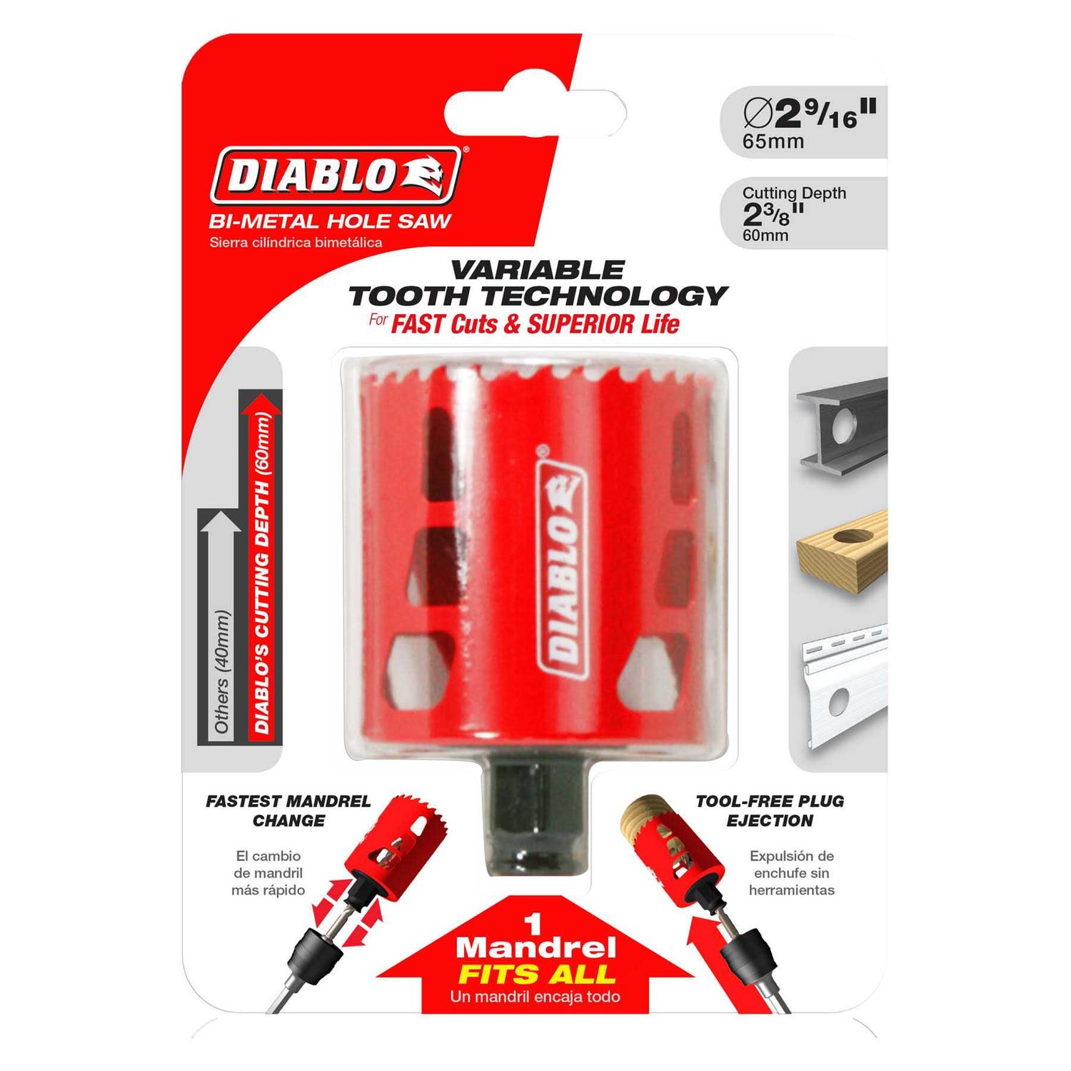 Diablo 3 in. Diamond Masonry Continuous Rim Cut-Off - Inhomebuy