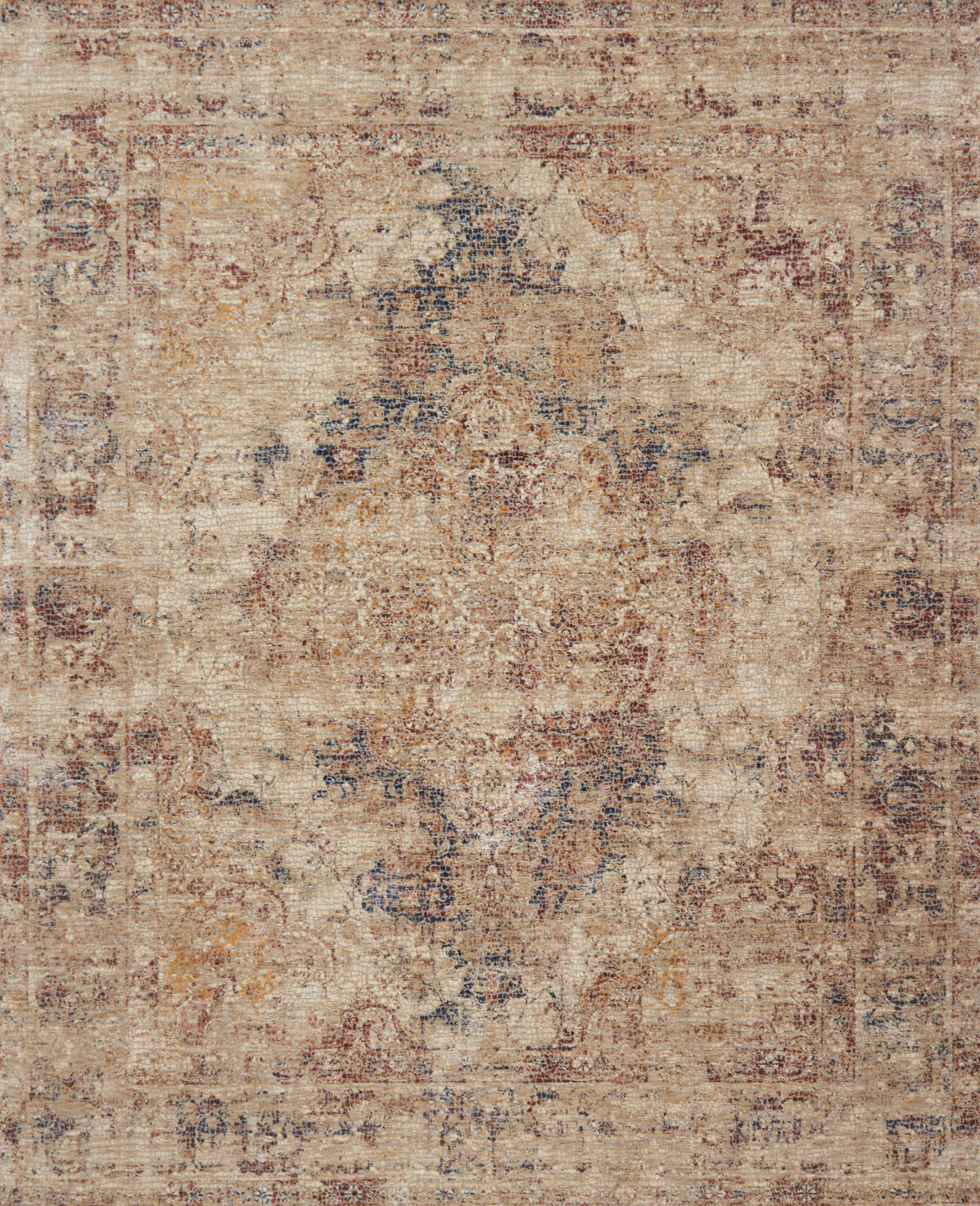 Loloi Rugs Porcia Collection Rug in Ivory, Ivory - 12'0