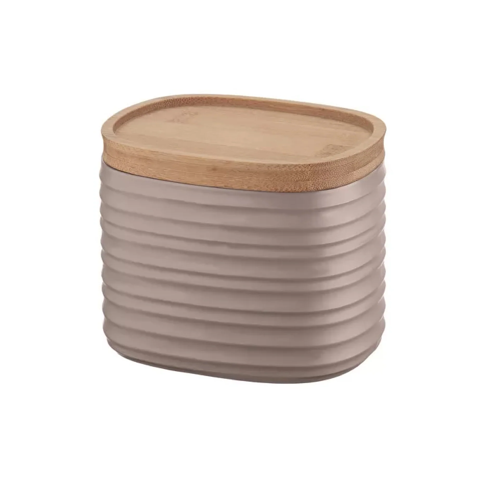 S Storage Jar Tierra Taupe - Inhomebuy