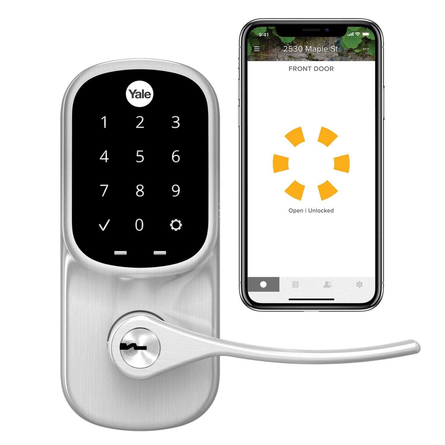 Yale Assure Lever Wi-Fi Keypad Smart Lever Lock - Inhomebuy