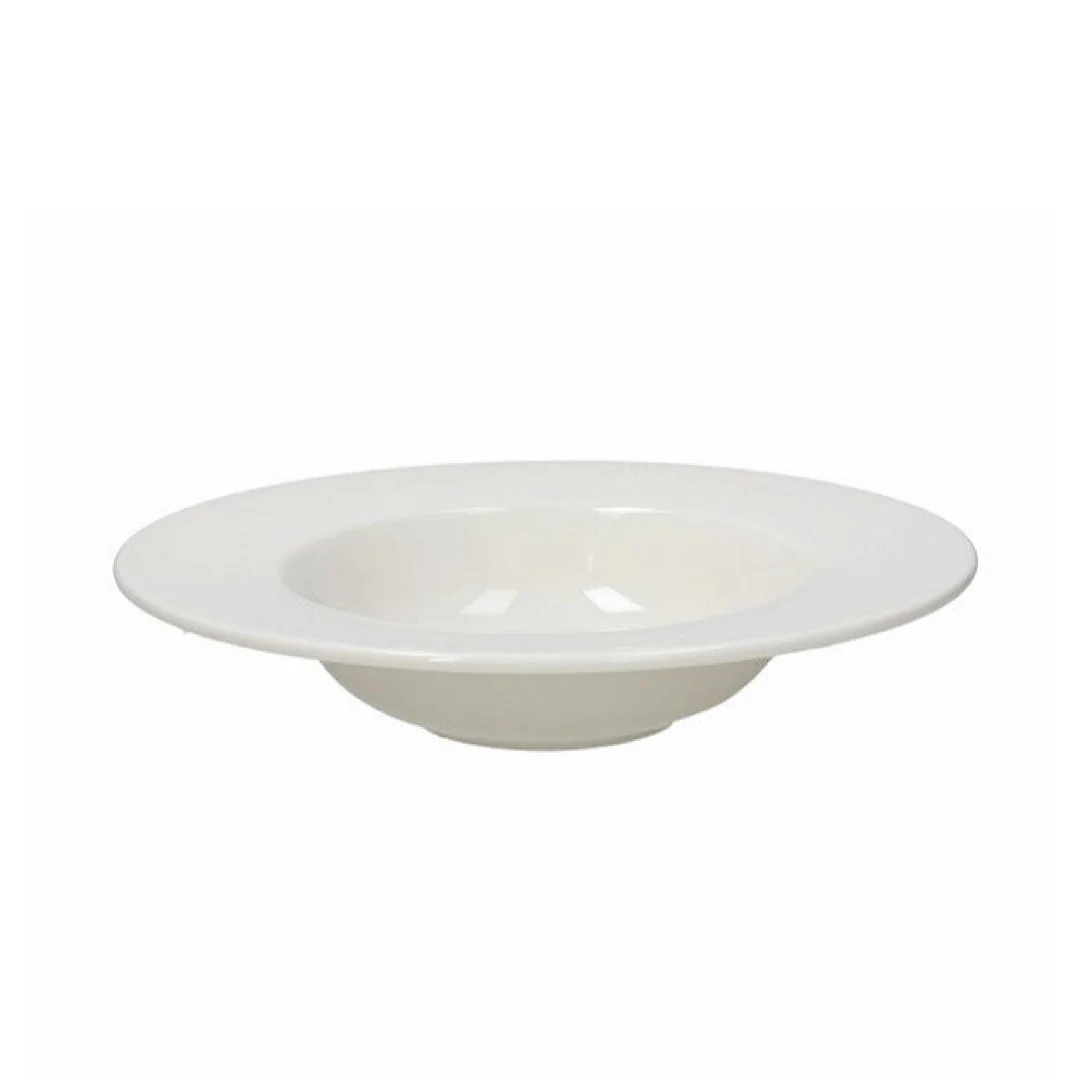 Attitude Bianco Gourmet Soup Plate 28cm - Inhomebuy
