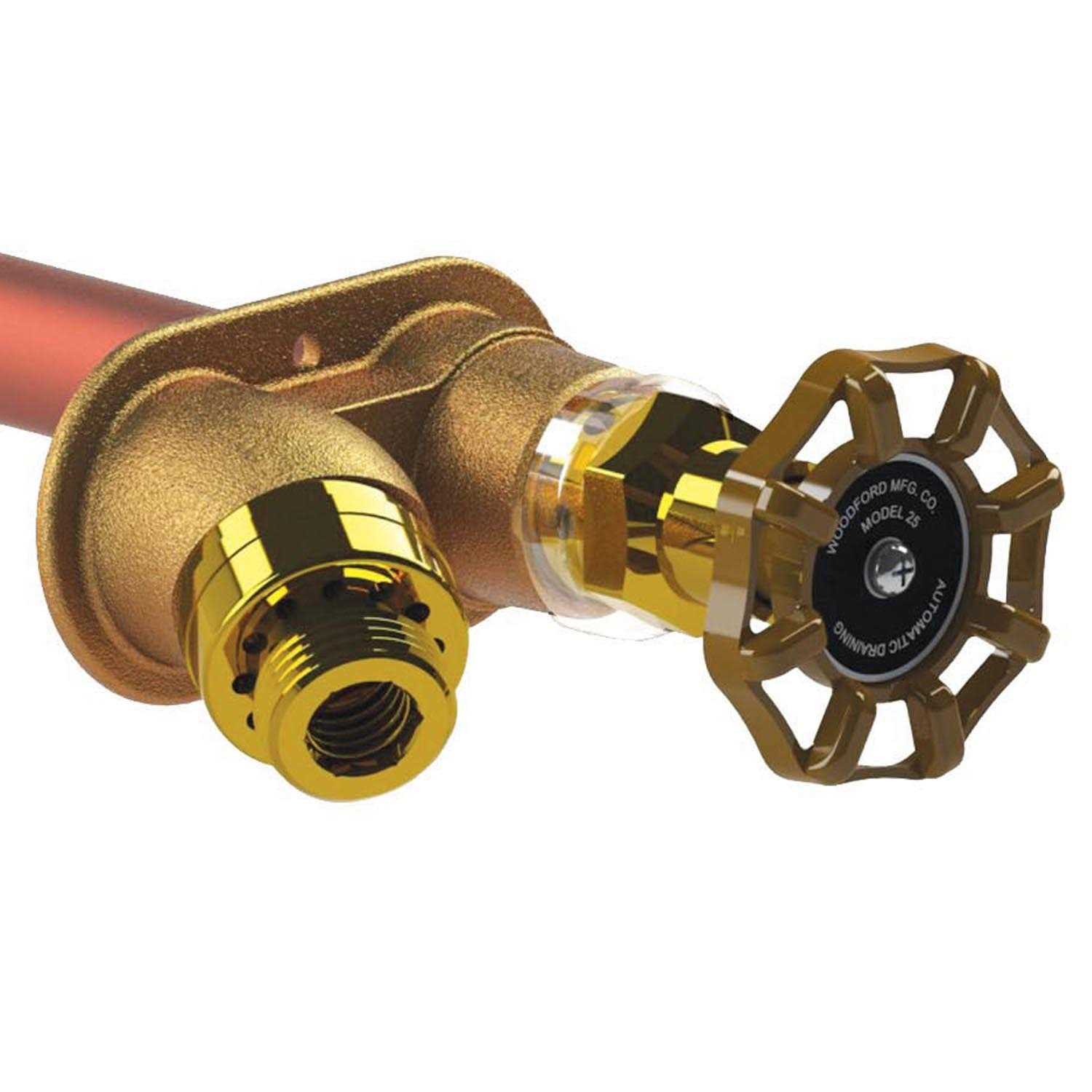 Woodford Model 25 Wall Faucet P Inlet - Inhomebuy