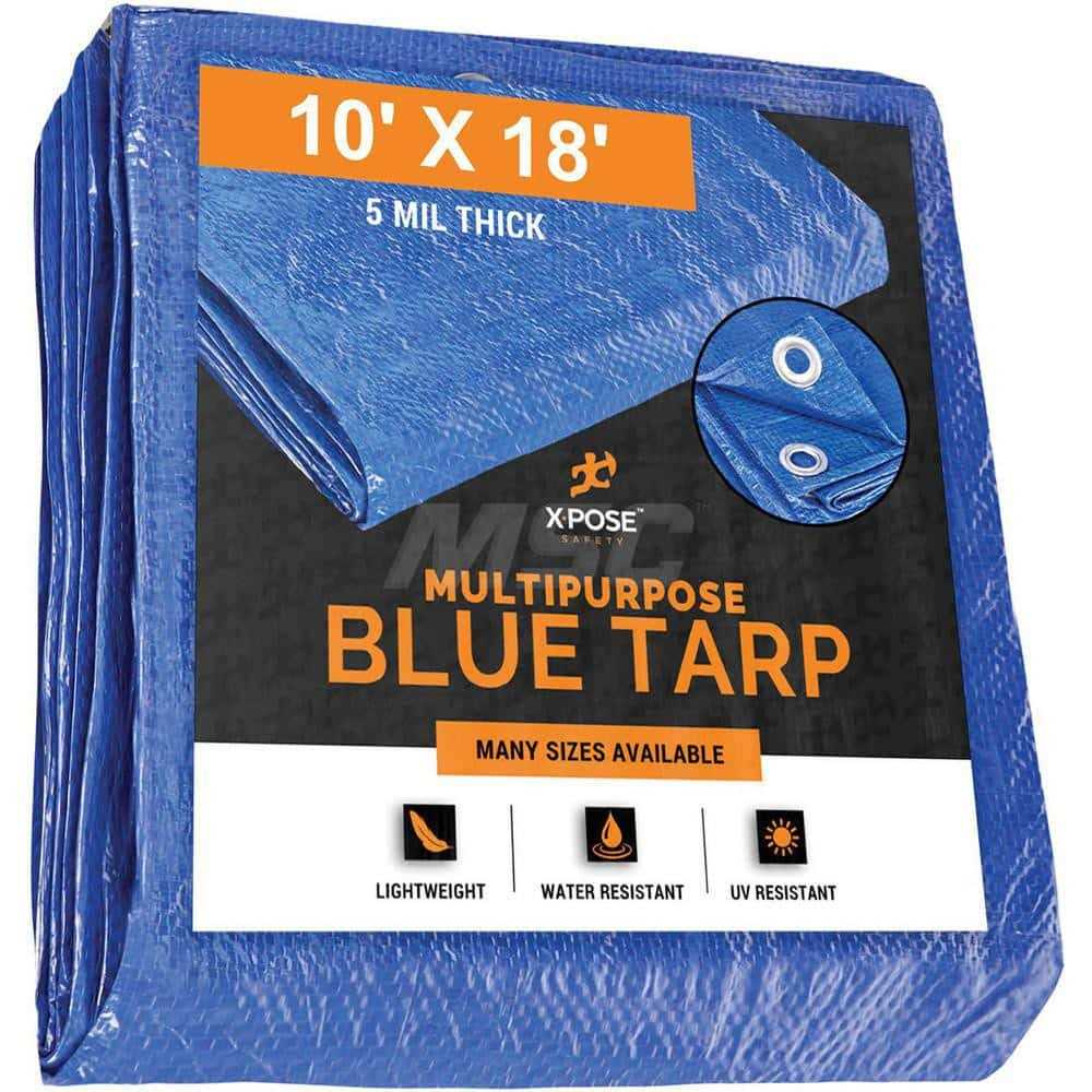 Xpose Safety Poly Tarp Multipurpose Protective Cover - Inhomebuy
