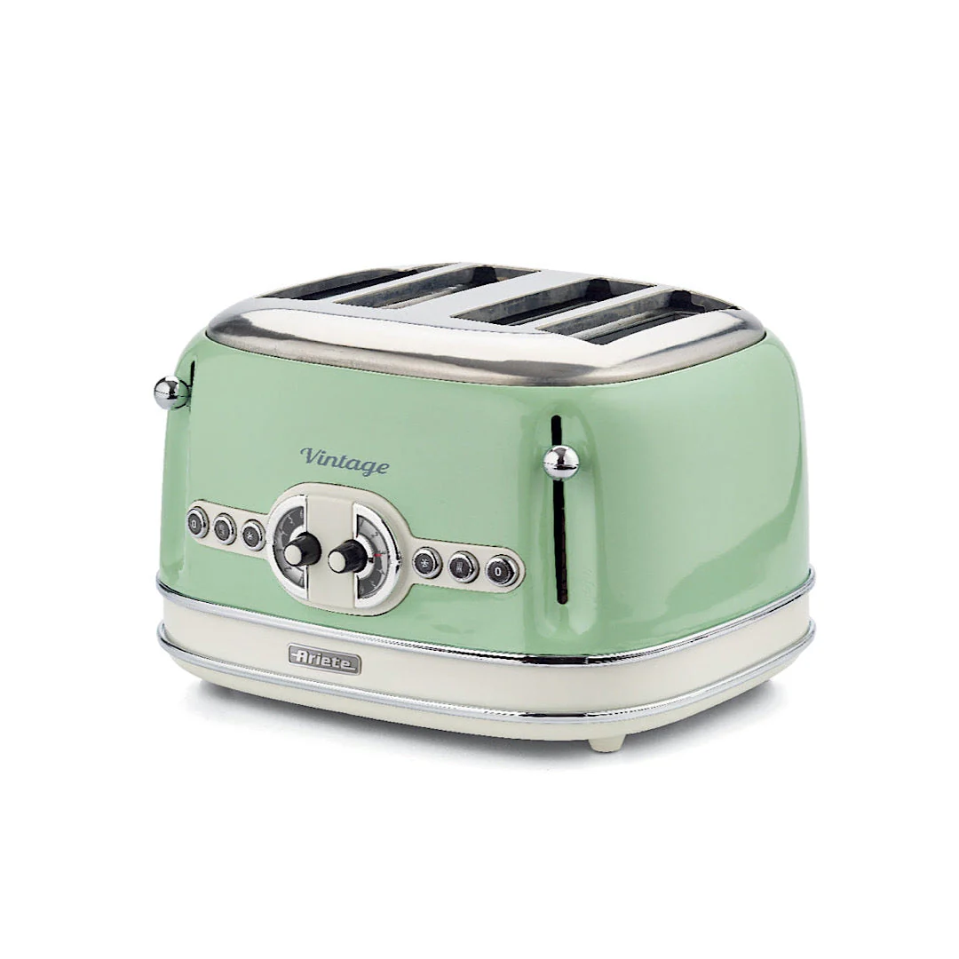 Vintage Toaster 4S 1600W Green - Inhomebuy
