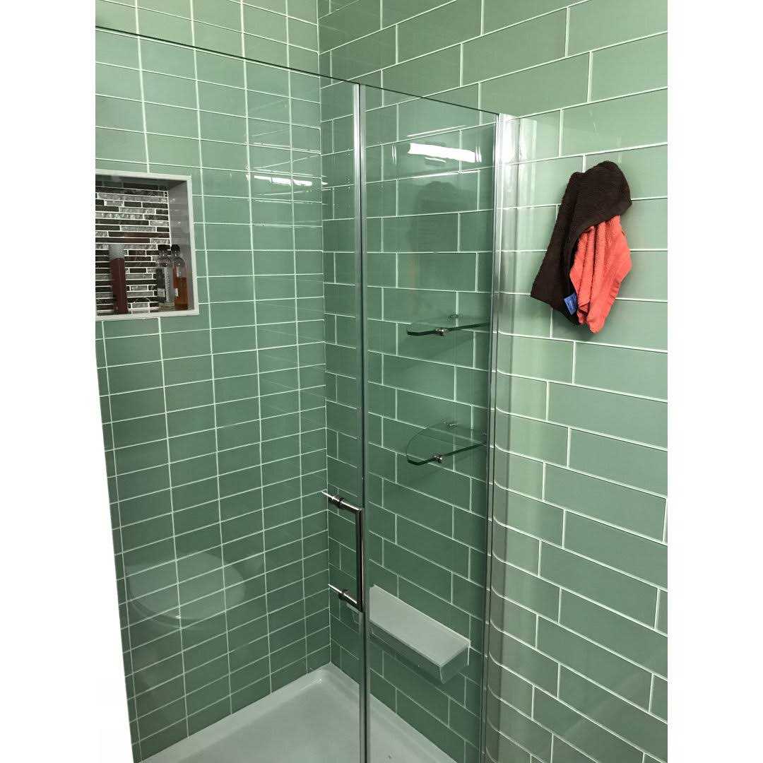 Xenon 4 x 12 Glass Mosaic Tile CNK Tile - Inhomebuy