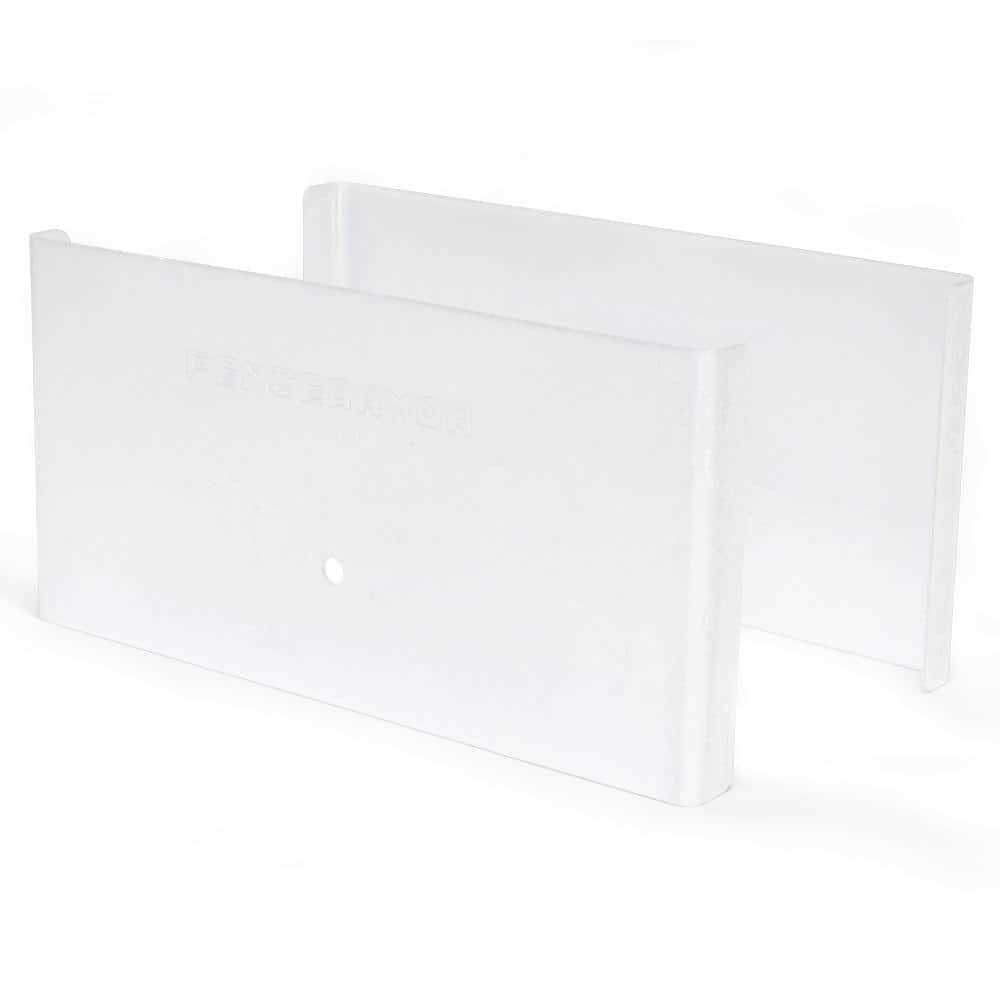 Fence Armor 4-in x 4-in Post Cap Powder Coated PC-35-45B - Inhomebuy