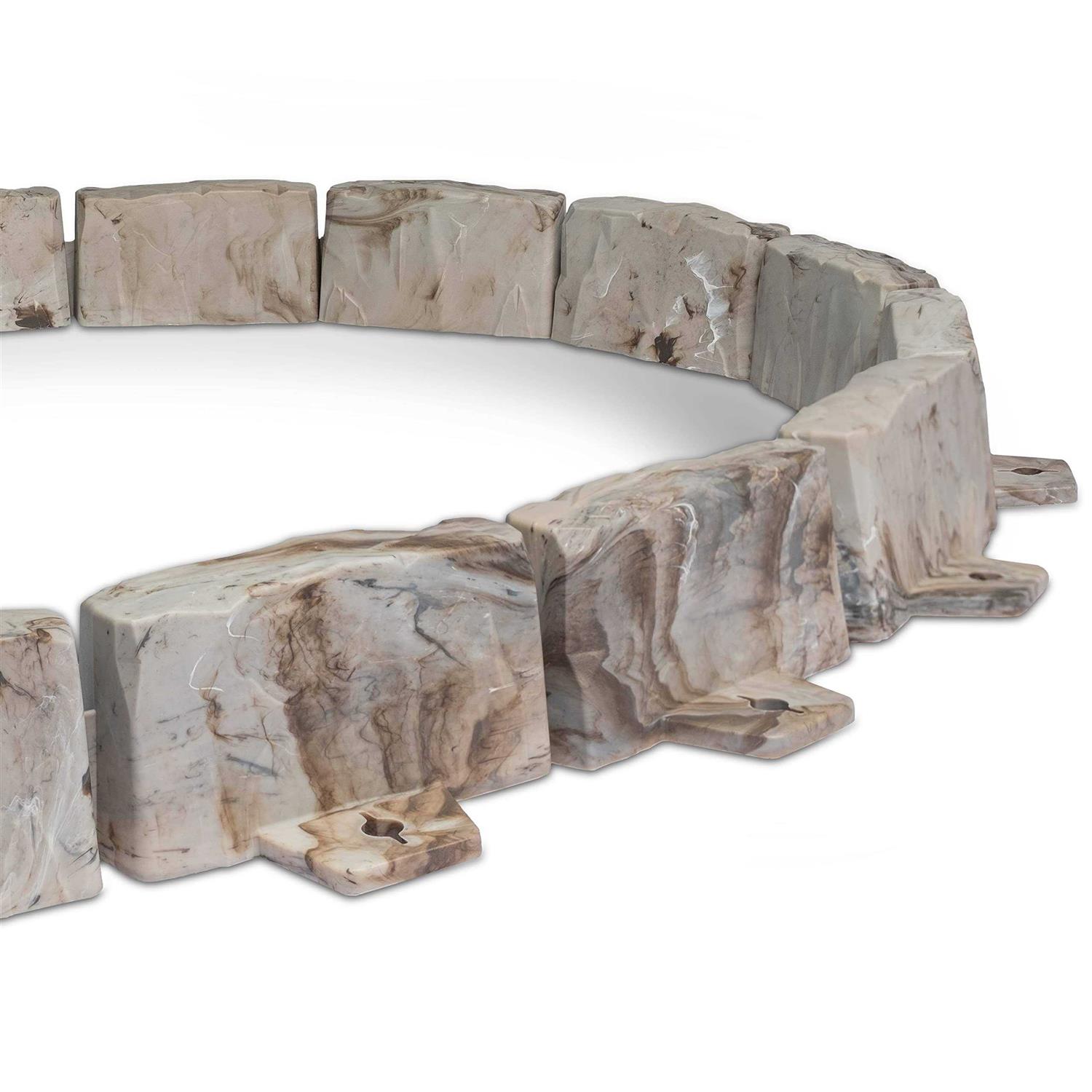 EasyFlex No-Dig Landscape Edging Kit 3000-20-6 - Inhomebuy