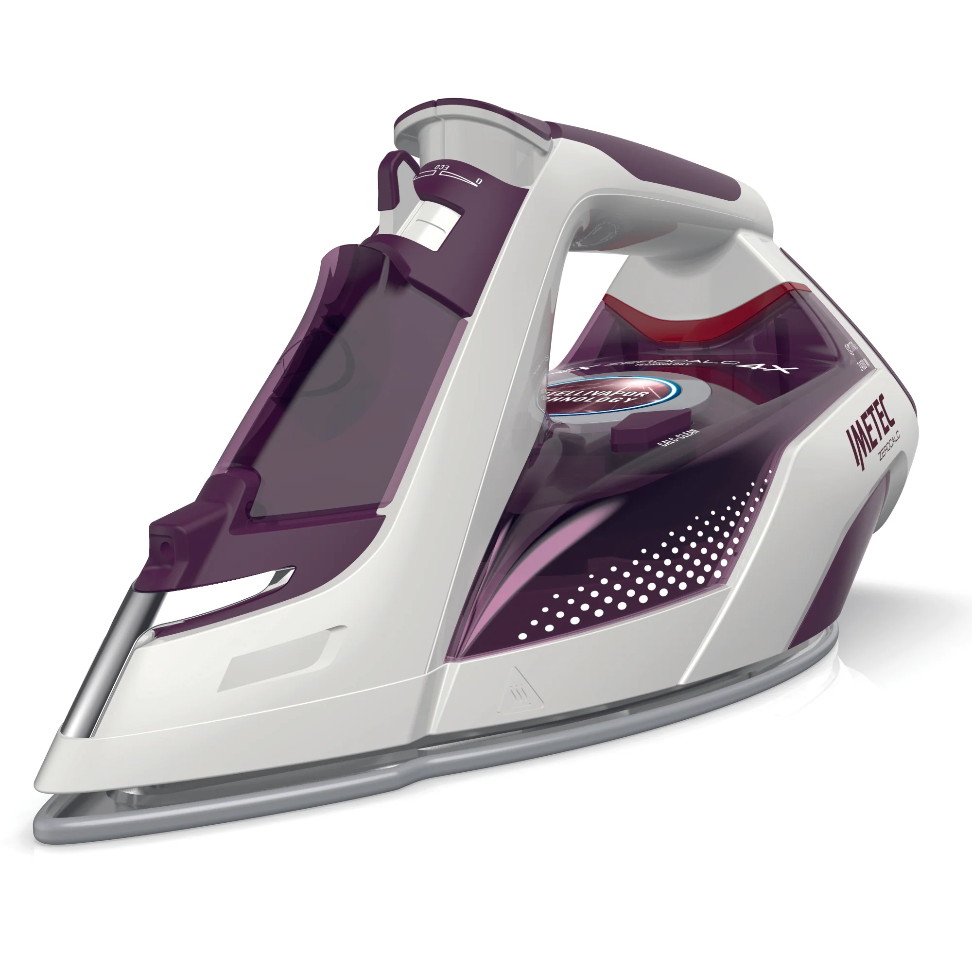 Imetec Steam Iron , 4X Zero Calc Z3 3900, 2400W, 170G , Glide Ceramic - Inhomebuy