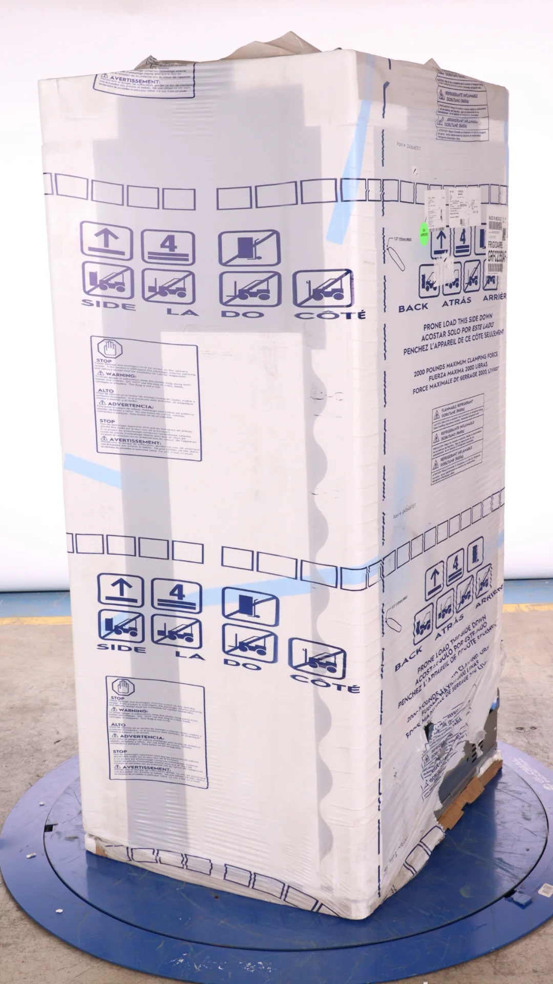 FRIGIDAIRE GALLERY 36 IN 22.6 CU FT. COUNTER-DEPTH FRENCH DOOR REFRIGERATOR WITH AUTO-CLOSE DOORS - - Inhomebuy