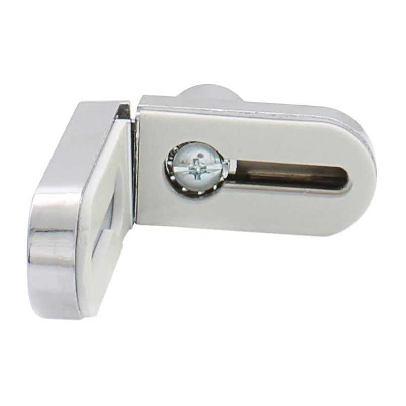 Crl Chrome No-Drill Showcase Lock 255CHKA - Inhomebuy