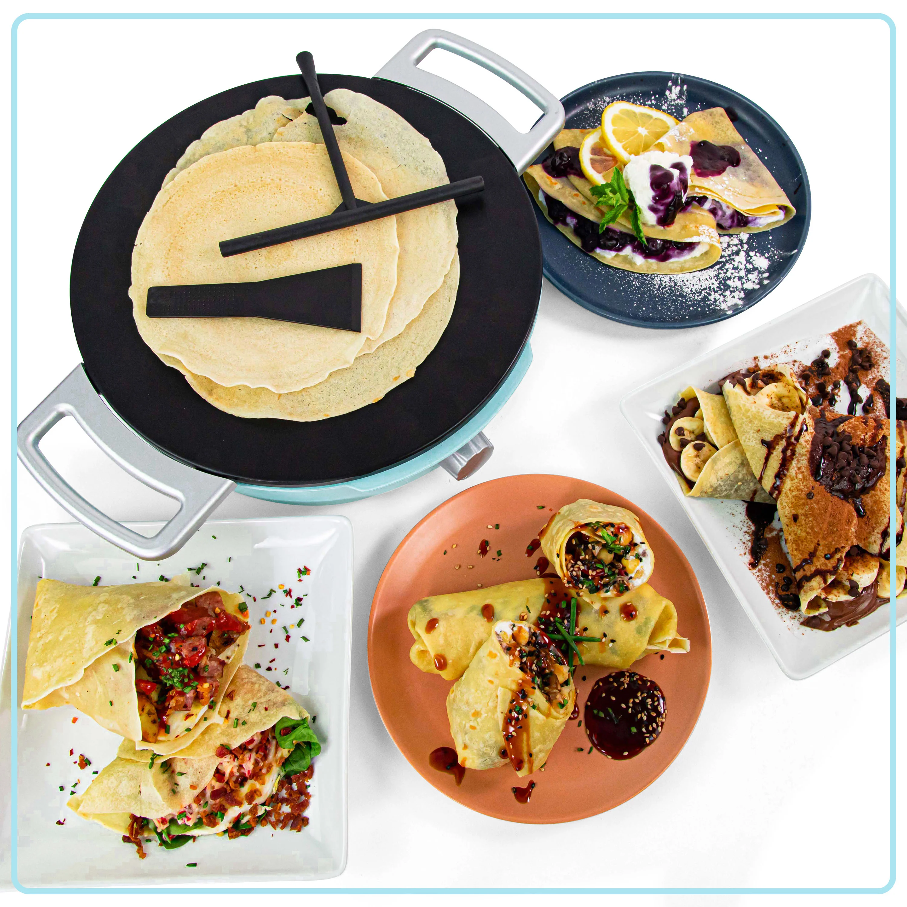 Crepe Art Spinning Crepe Maker - Inhomebuy