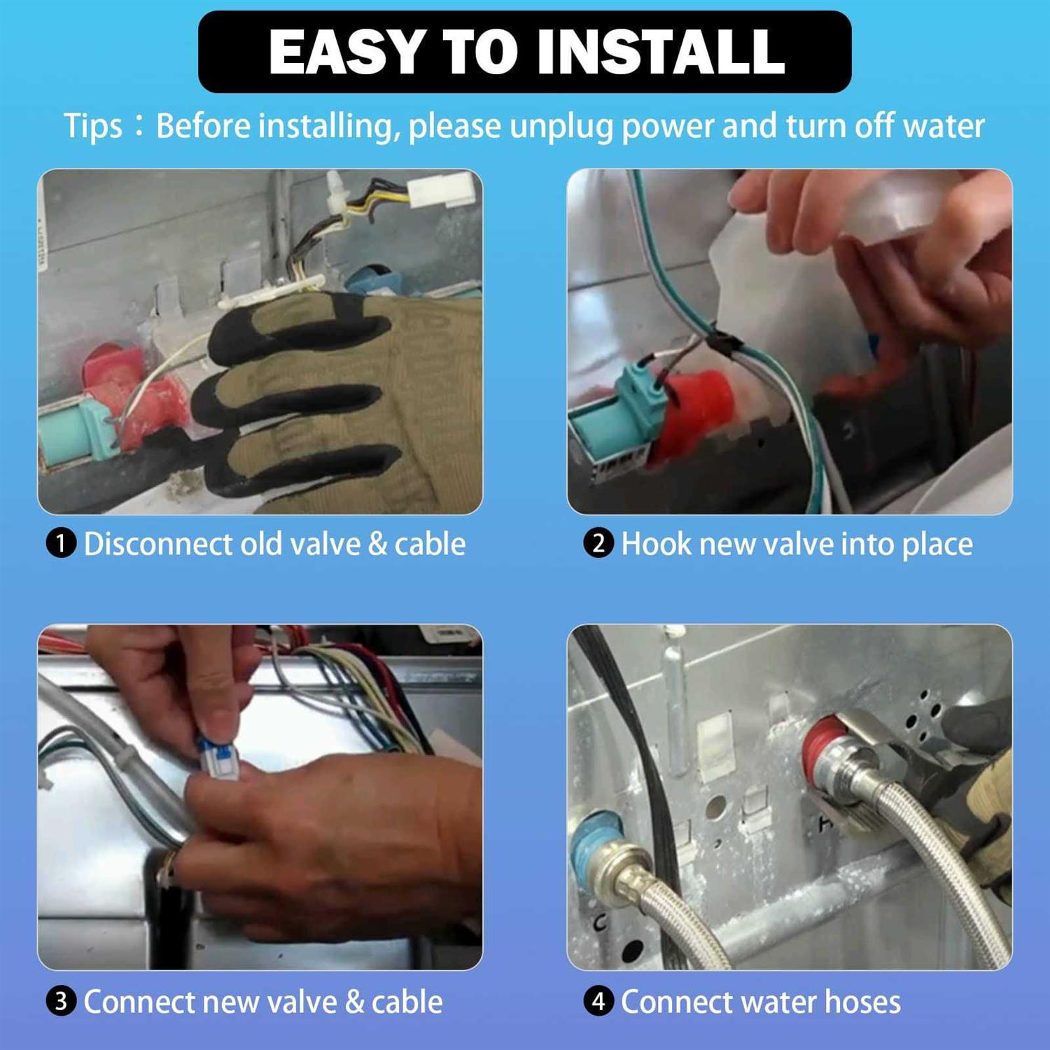 WASHER WATER DRAIN PUMP PART FOR WHIRLPOOL KENMORE 3363394 - Inhomebuy