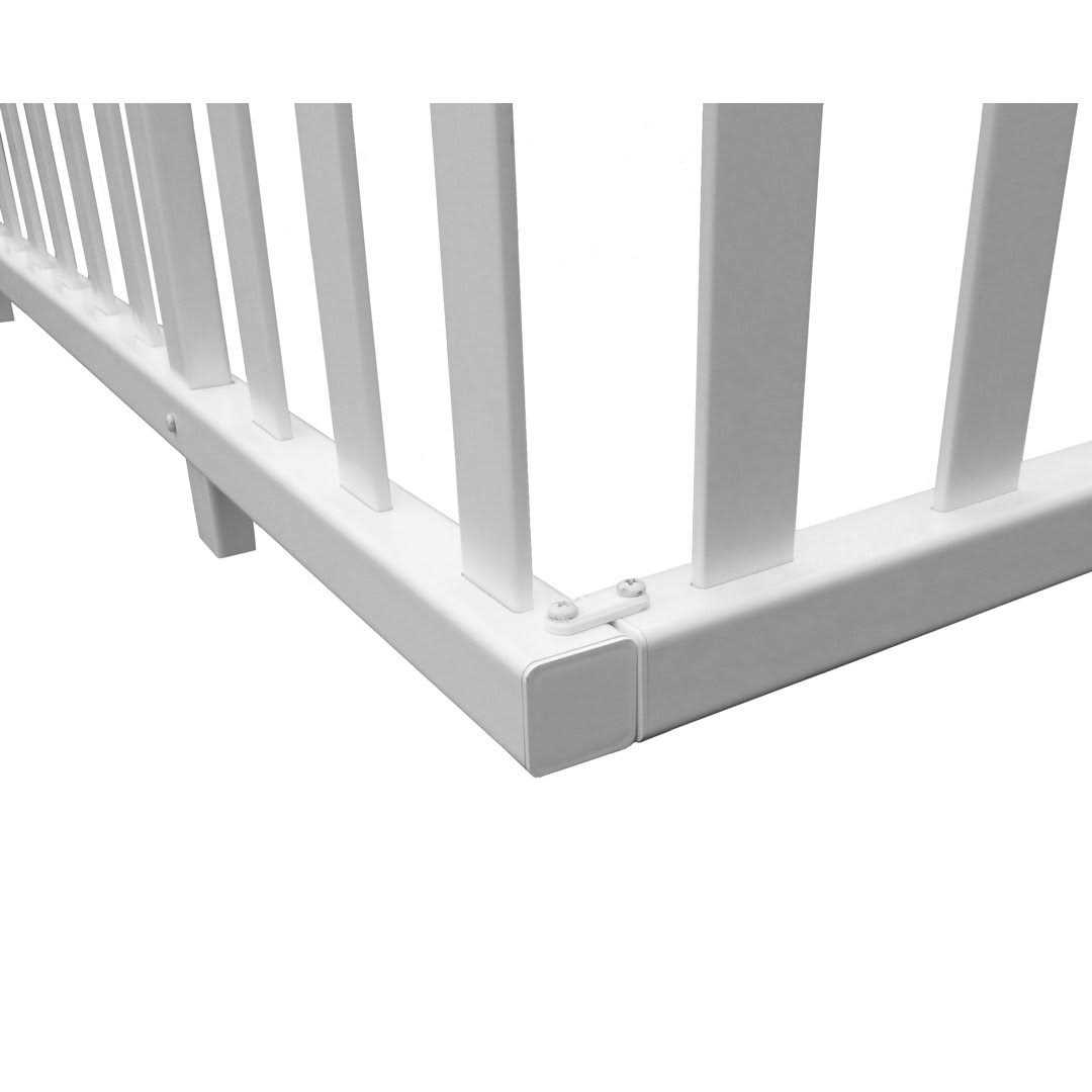 Zippity Outdoor Products WF29001 Dig Garden Metal Fence - Inhomebuy