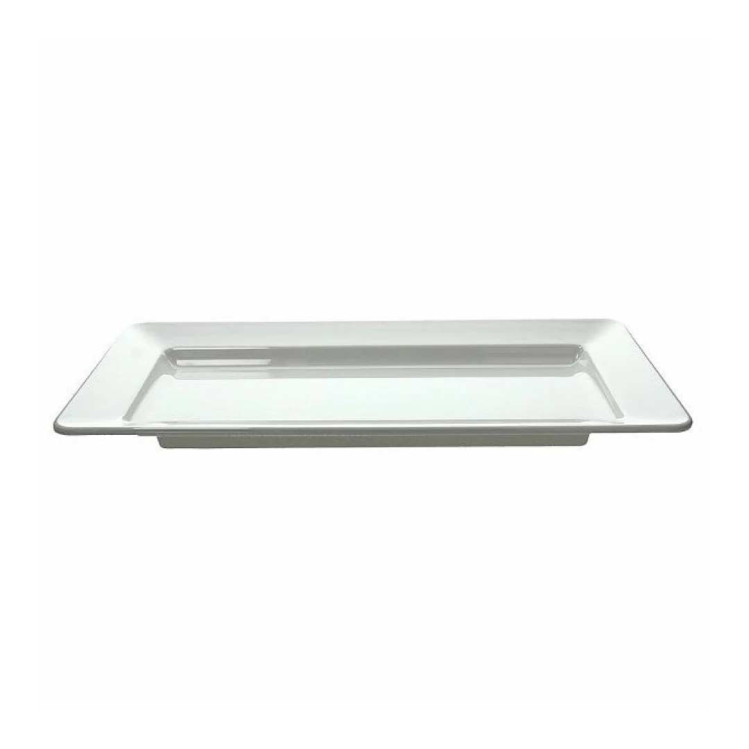 Rect.Tray 75x25cm Show Plate Bianco - Inhomebuy