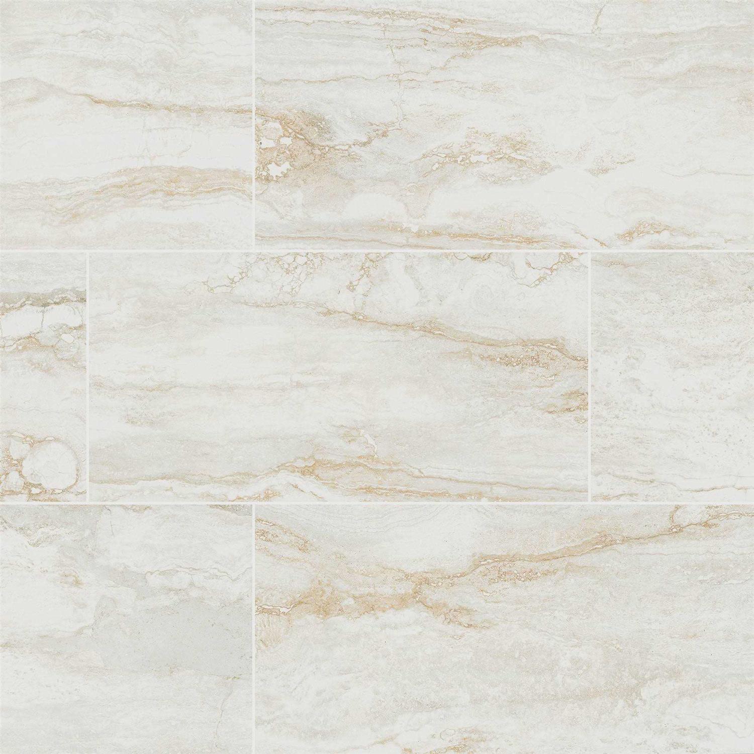 MSI Pietra Bernini Camo 12 in. x 24 in. Polished Porcelain Floor and Wall Tile - Inhomebuy