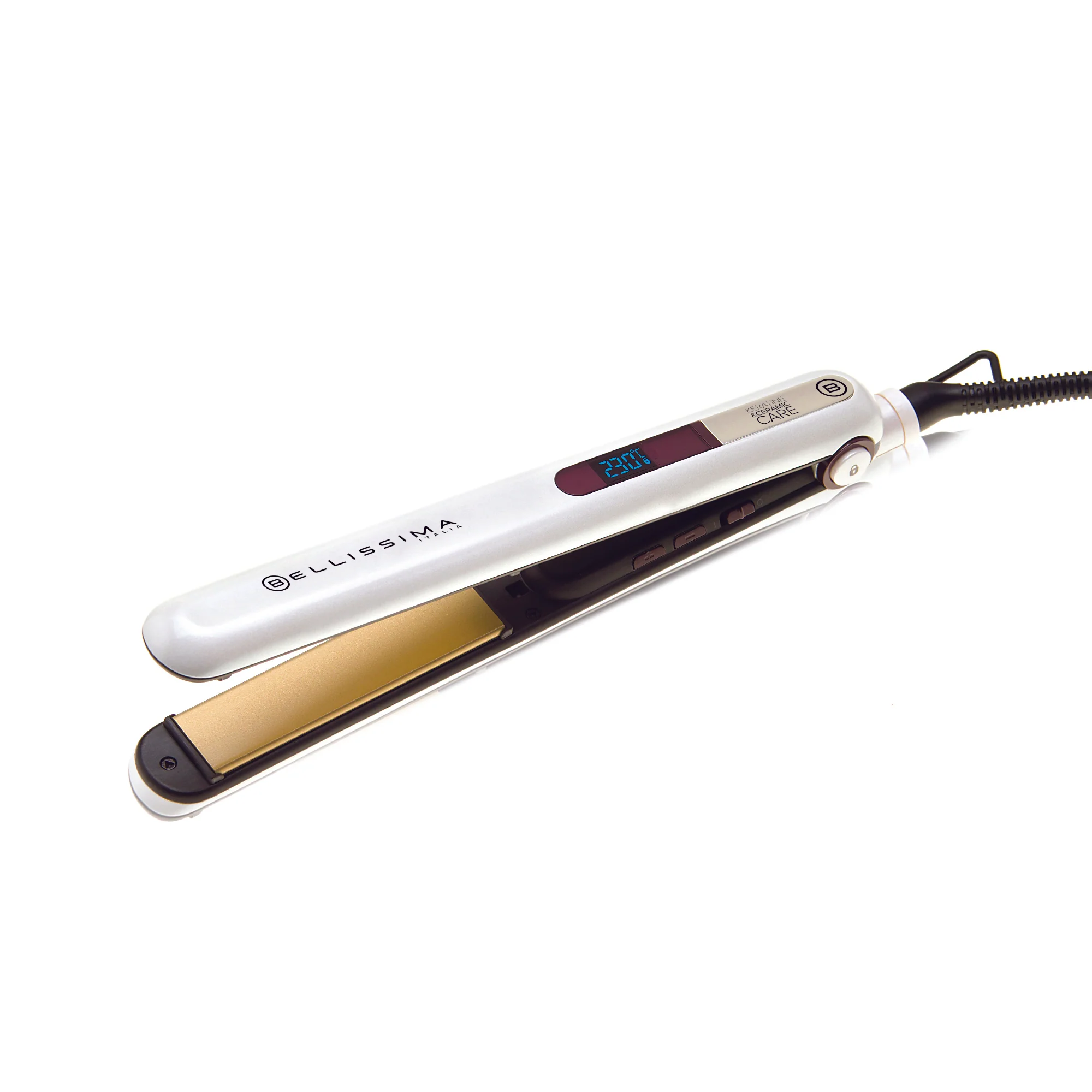 Straightener Keratine & Ceramic Care, LCD, 230°C - Inhomebuy