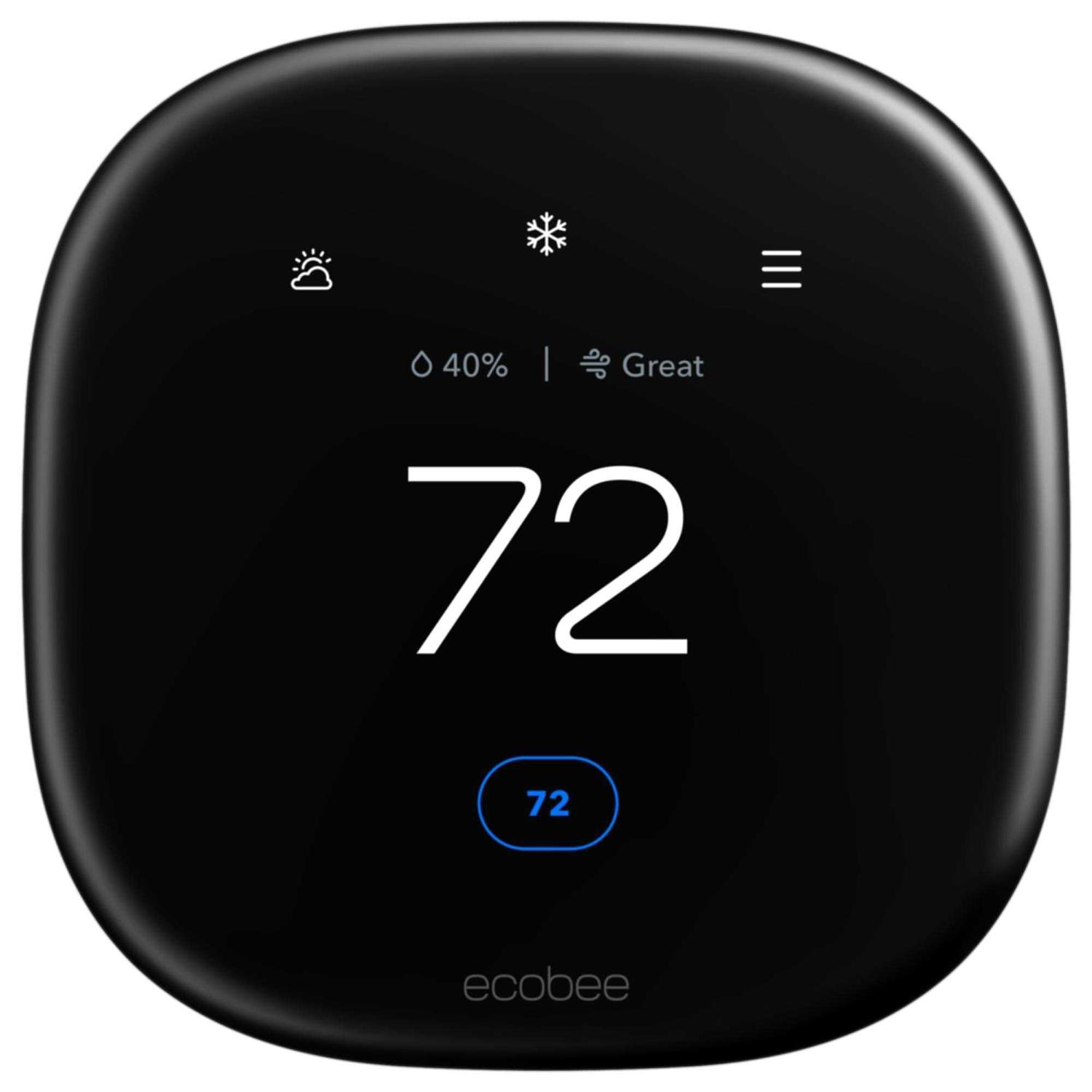 Ecobee EB-STATE3LTP-02 Ecobee3 Lite Thermostat - Inhomebuy
