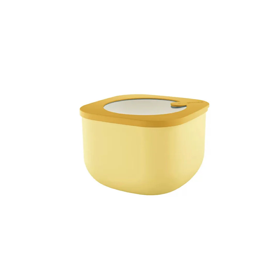 M STORE&MORE - Deep airtight fridge/freezer/microwave containers Ochre 1550cc - Inhomebuy