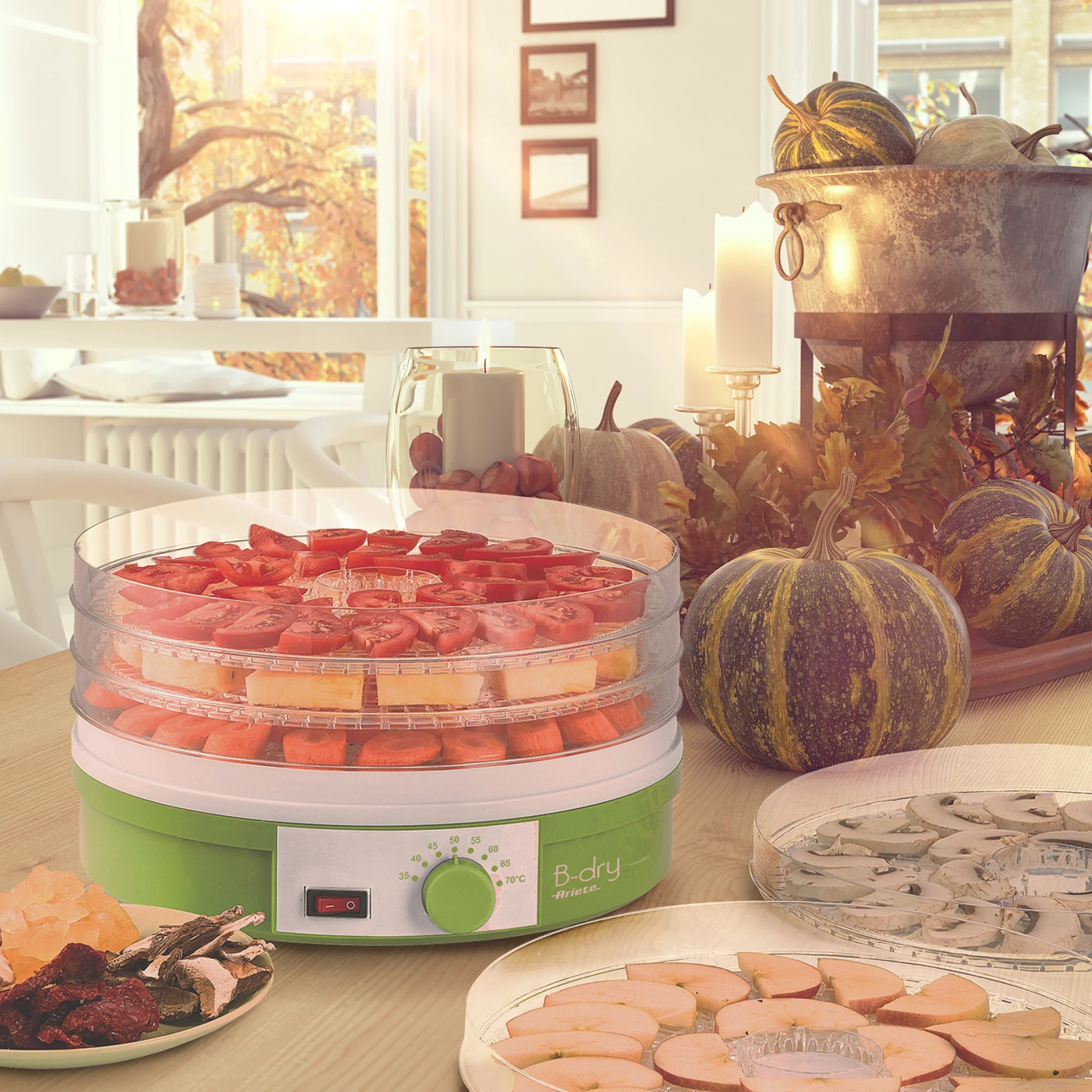 Dehydrator Cooker 5 Baskets 245W - Inhomebuy