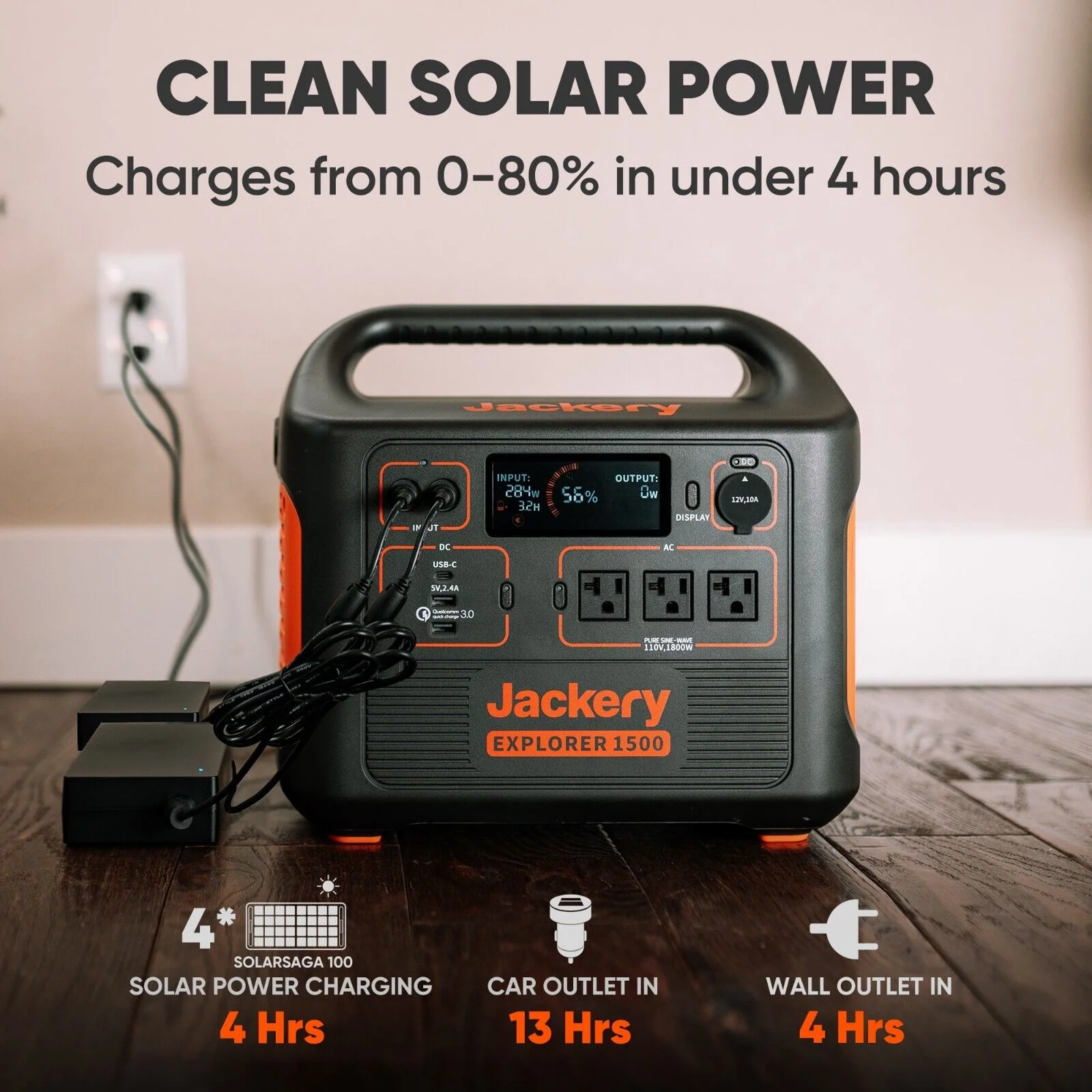 【Restored】Jackery Portable Power Station Explorer 1500, 1534Wh Portable Generator - Inhomebuy