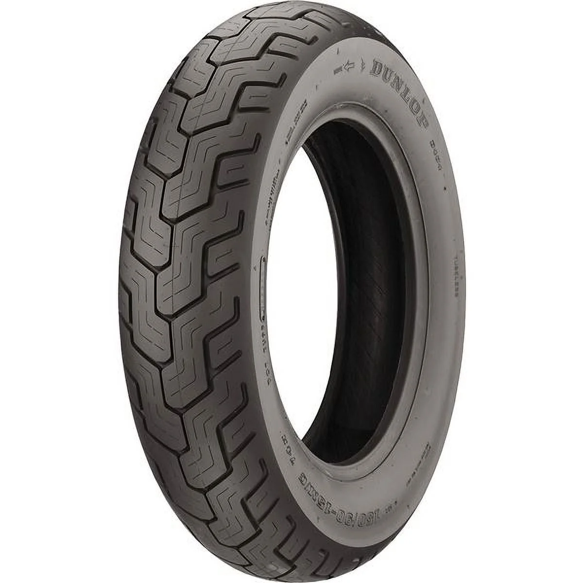 Dunlop D404 Rear Motorcycle Tire 140/90-15 (70H) Black Wall - Inhomebuy